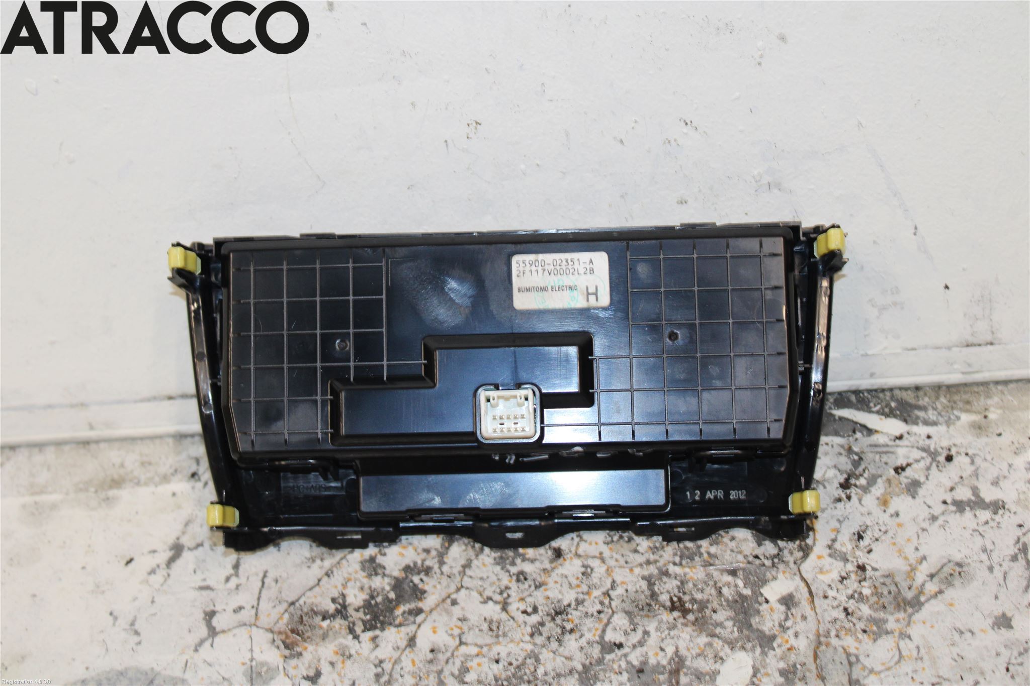 Toyota AURIS 10-12 Varme Ac Betjening-Display