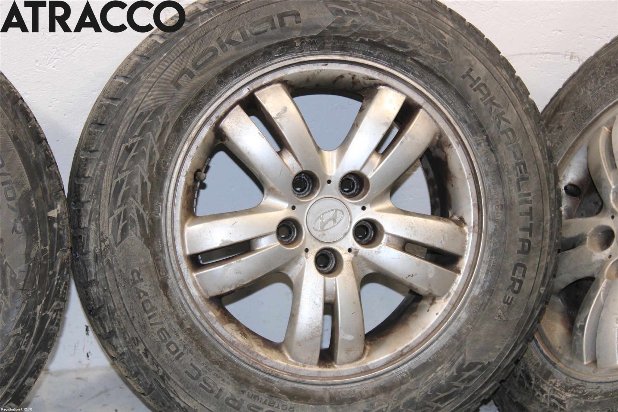 Hyundai TUCSON 05- Dekk Vinter På Alu Felg 4Stk