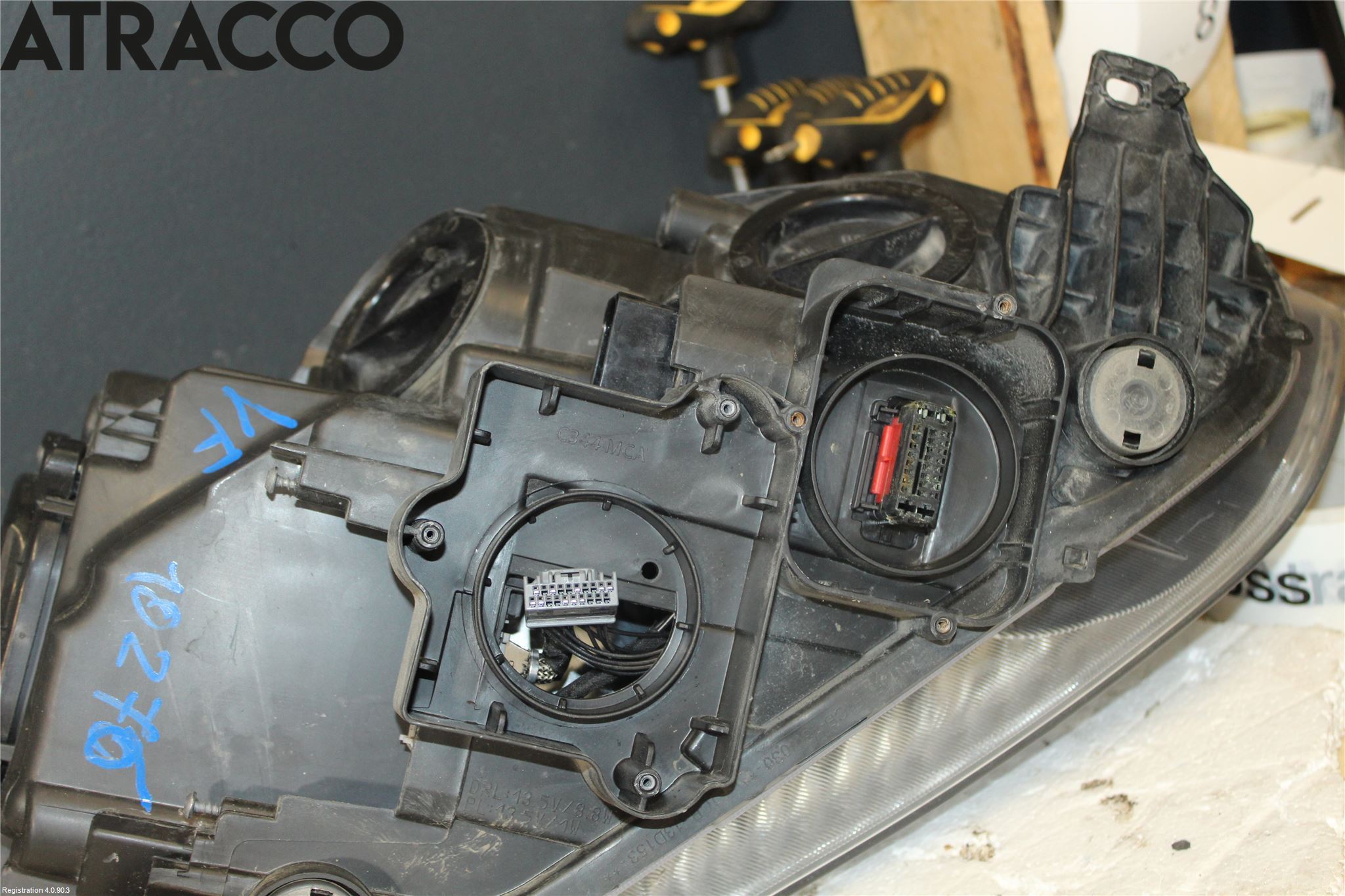 Ford GRAND C-MAX  11-14 Frontlykt Venstre