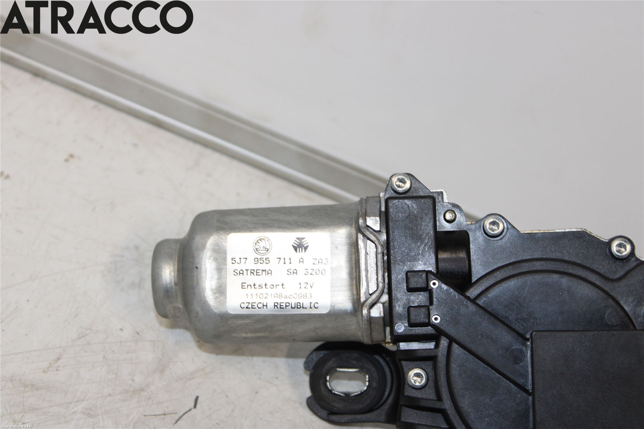 Skoda FABIA 07-14 Viskermotor Bakluke