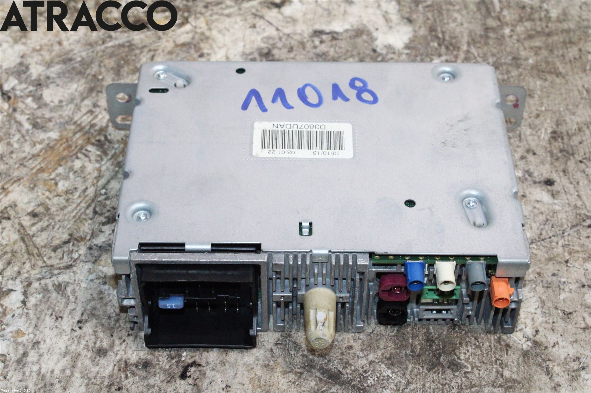 Citroen C4 GRAND PICASSO 14-18 Stereo Radio Med Cd