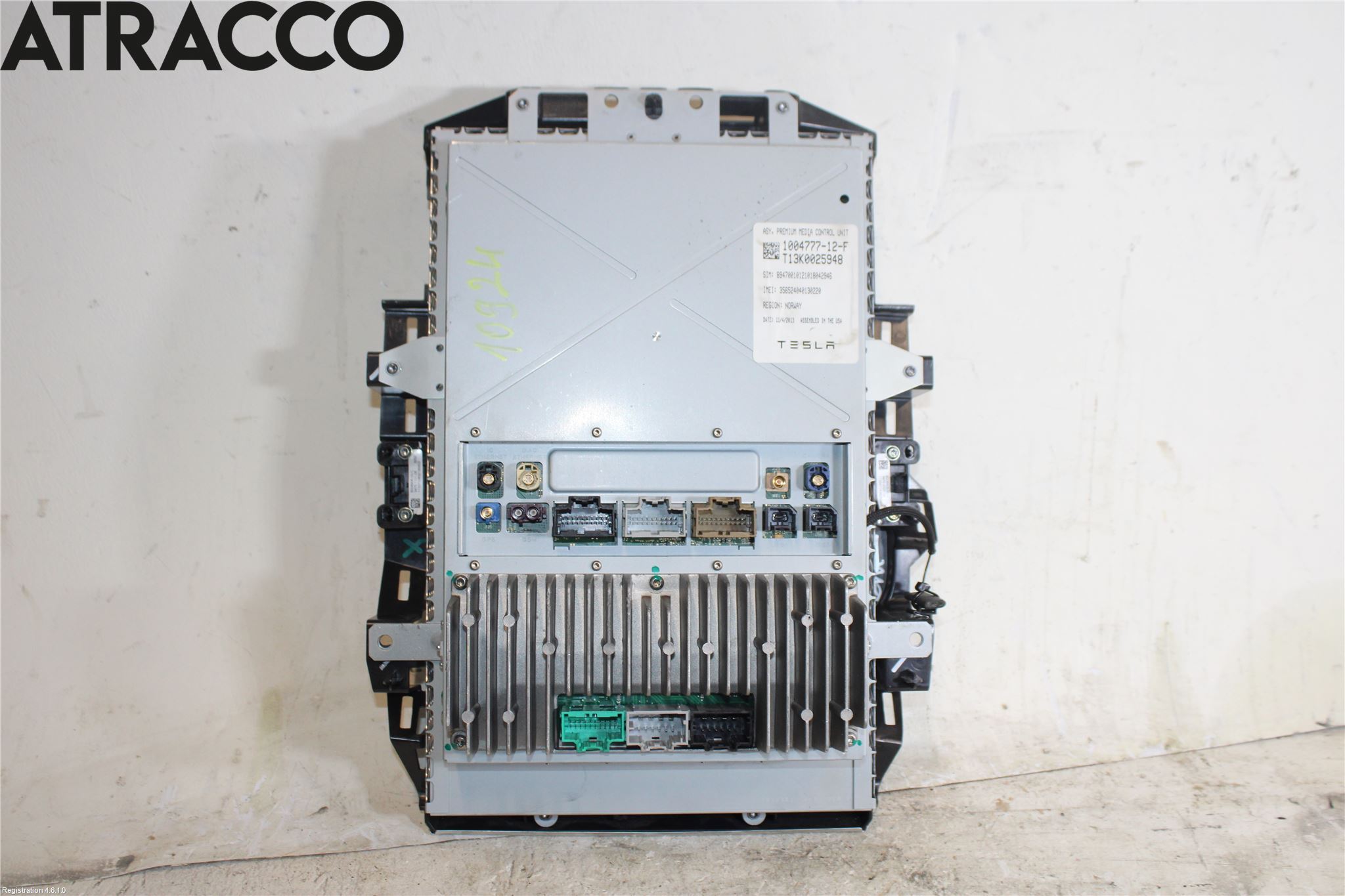 Tesla MODEL S 13- Multifunktionsdisplay