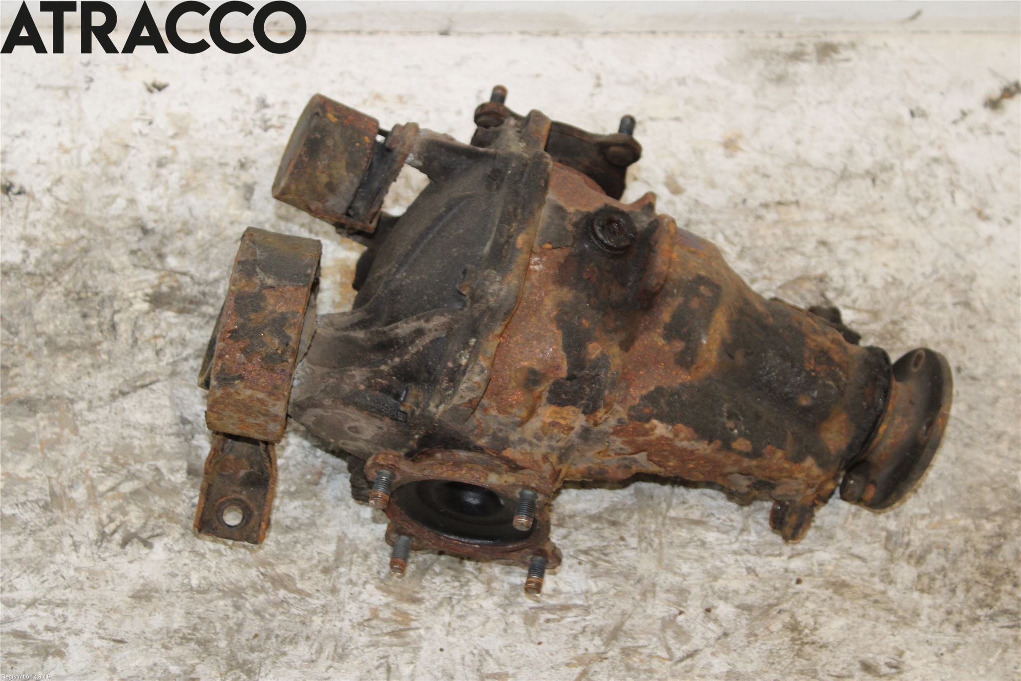 Toyota RAV 4 00-06 Bakaksel Kardang Bak -Diff