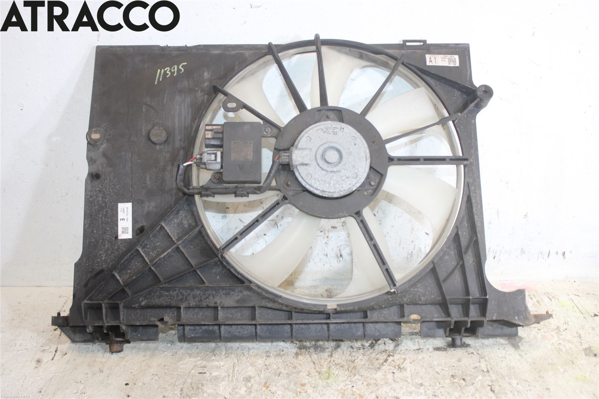 Toyota AURIS 13-19 Kjølevifte Elektrisk