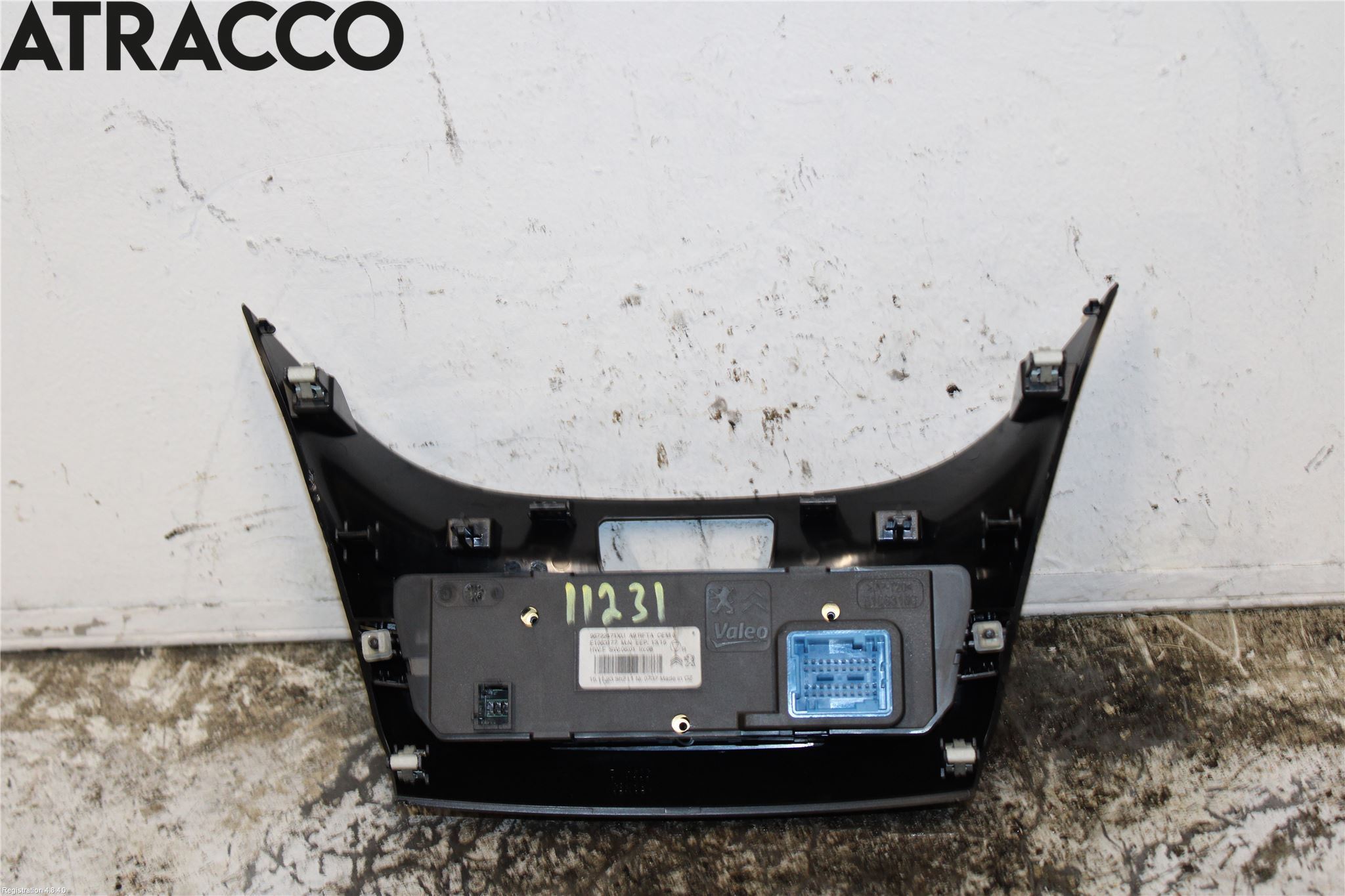 Peugeot 2008 13-20 Varme Ac Betjening-Display