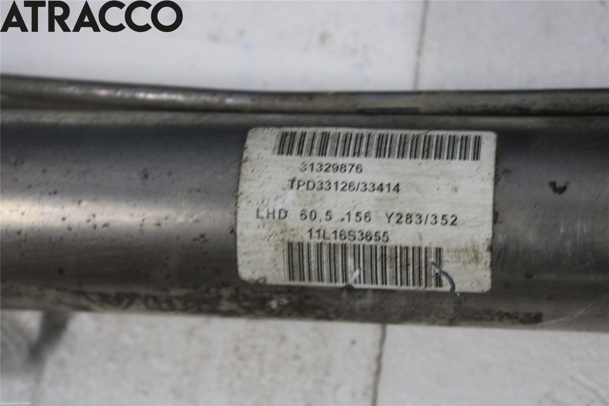 Volvo V60 11-13 Snekke - Tannstang