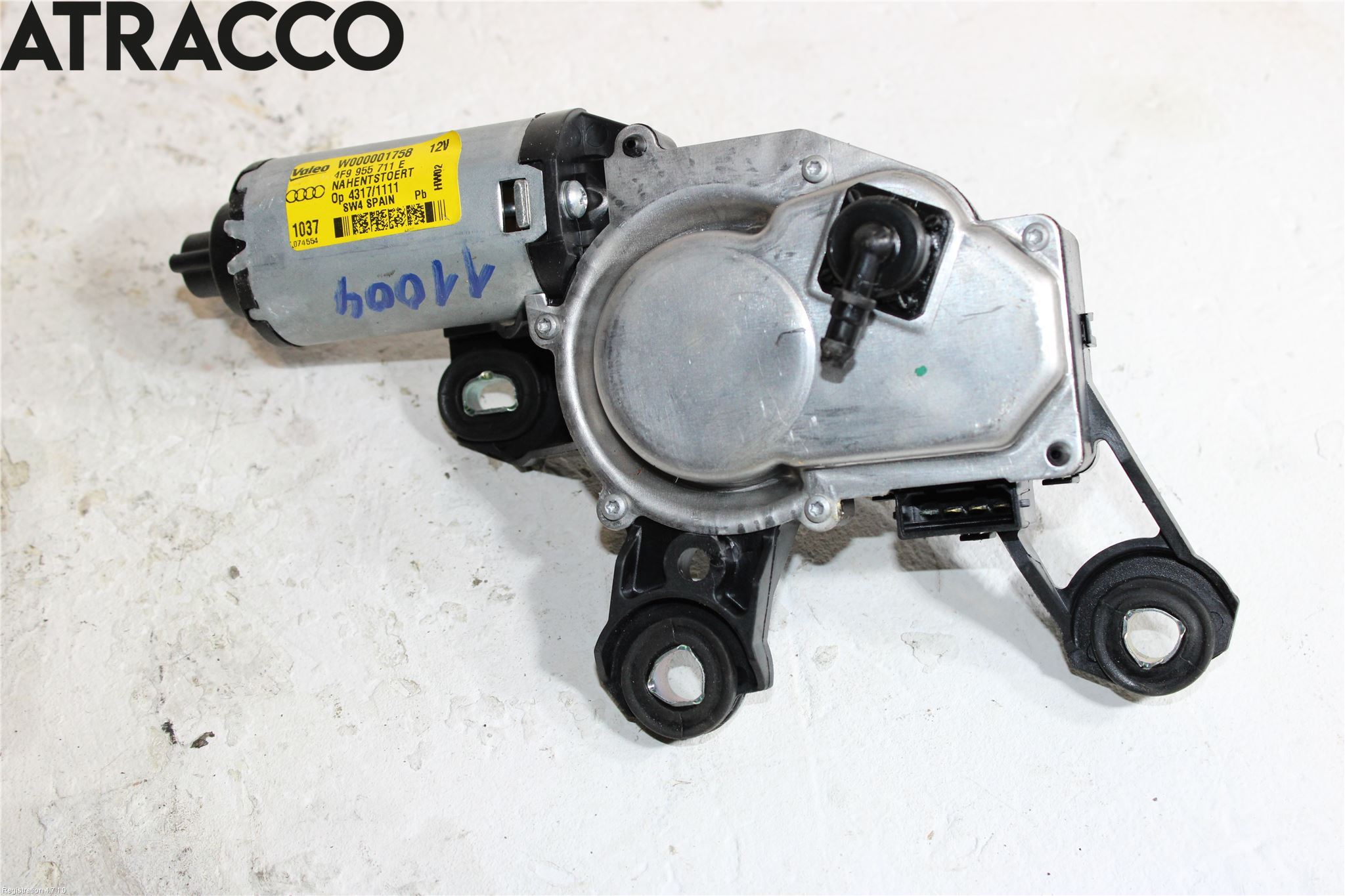 Audi A4/S4 08-11 Viskermotor Bakluke