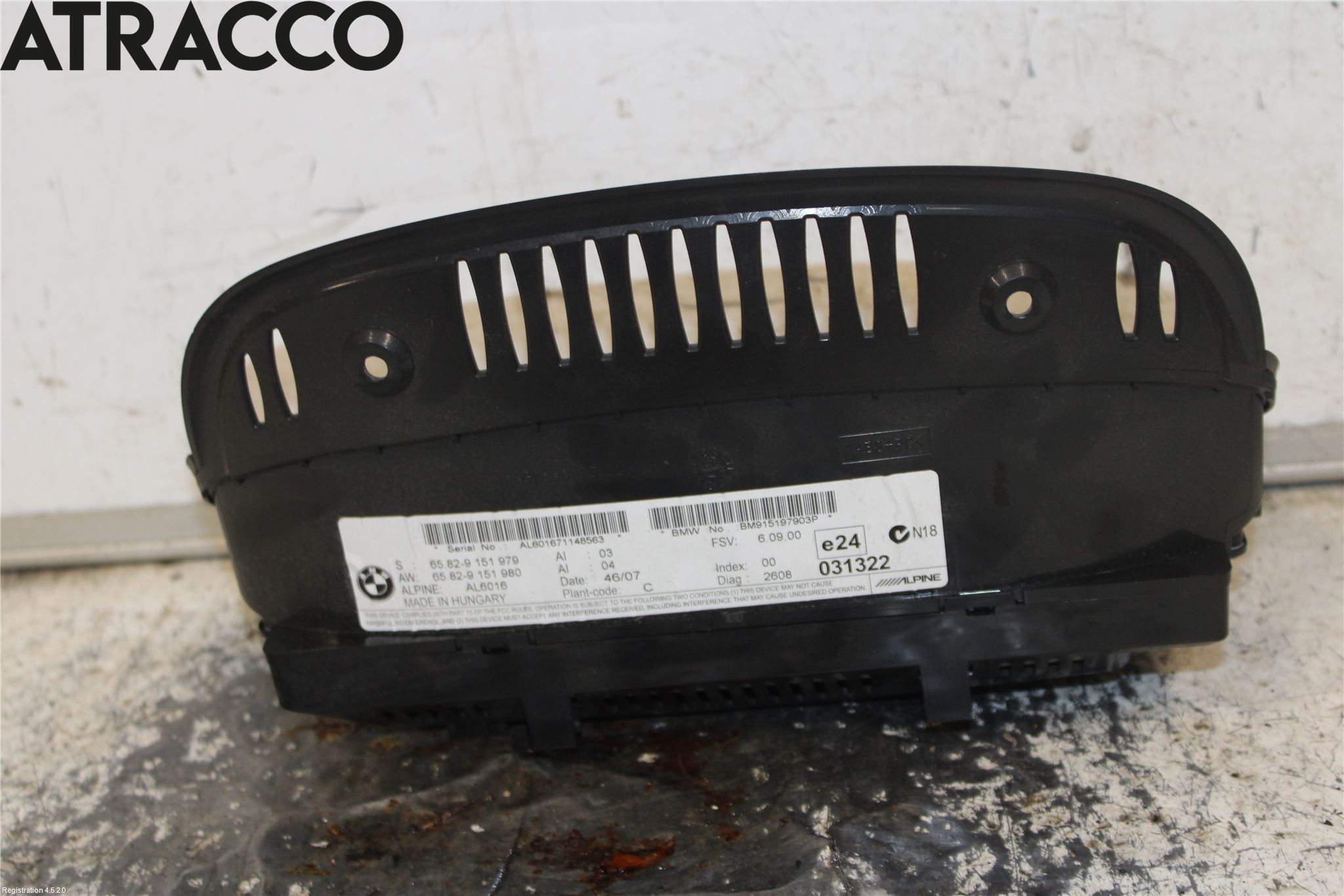 BMW 3 E90/91 SED/TOU 05-12 Kjørecomputer