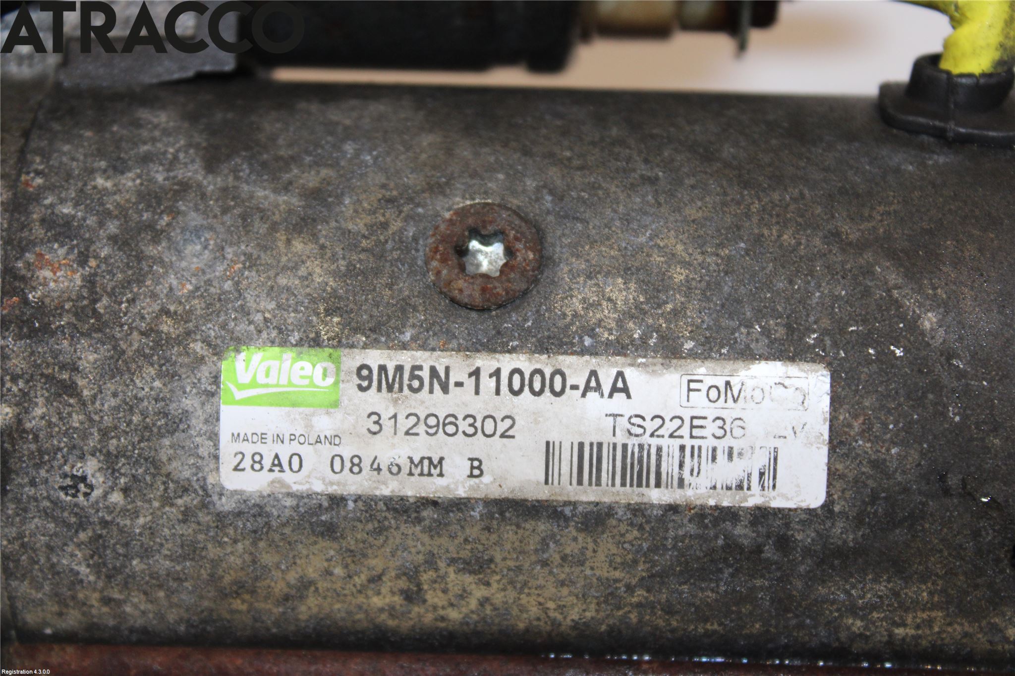 Volvo V50 08-12 Startmotor Diesel