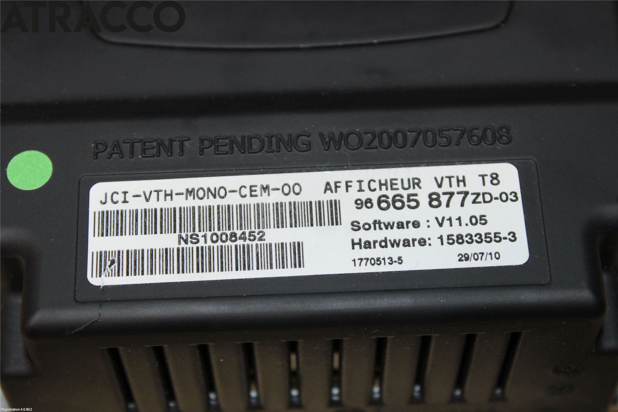 Peugeot 3008 09-16 Instr Kombinert