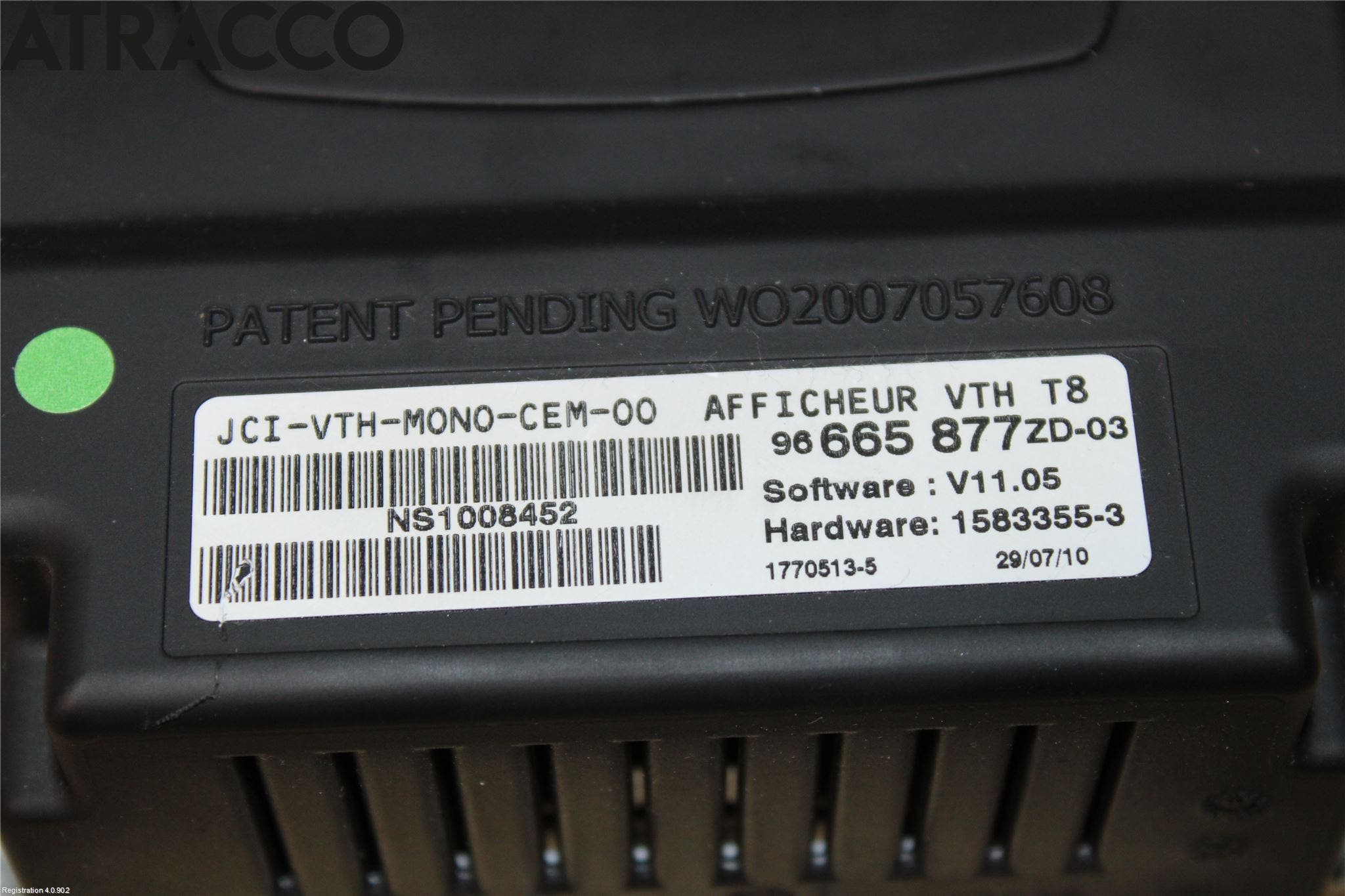 Peugeot 3008 09-16 Instr Kombinert