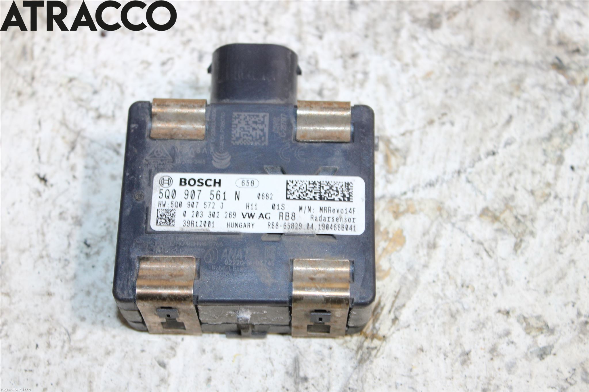 Volkswagen VW GOLF / E-GOLF VII 13-20 Sensor Kollisjonsbeskyttelse