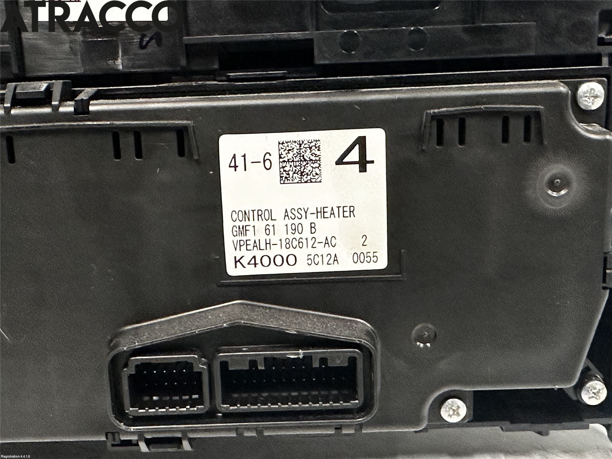 Mazda 6 13- Varme Ac Betjening-Display