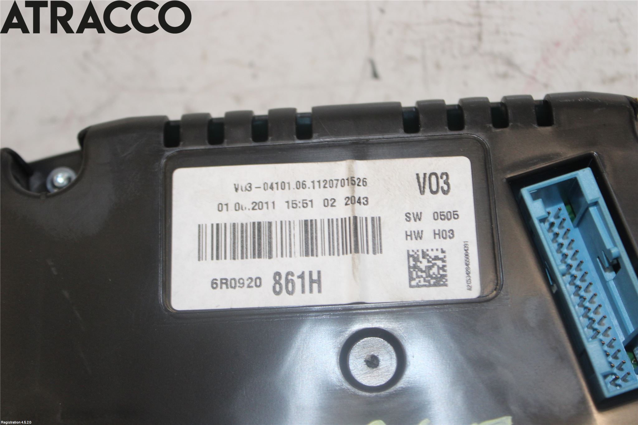 Volkswagen VW POLO 10-17 Instr Kombinert