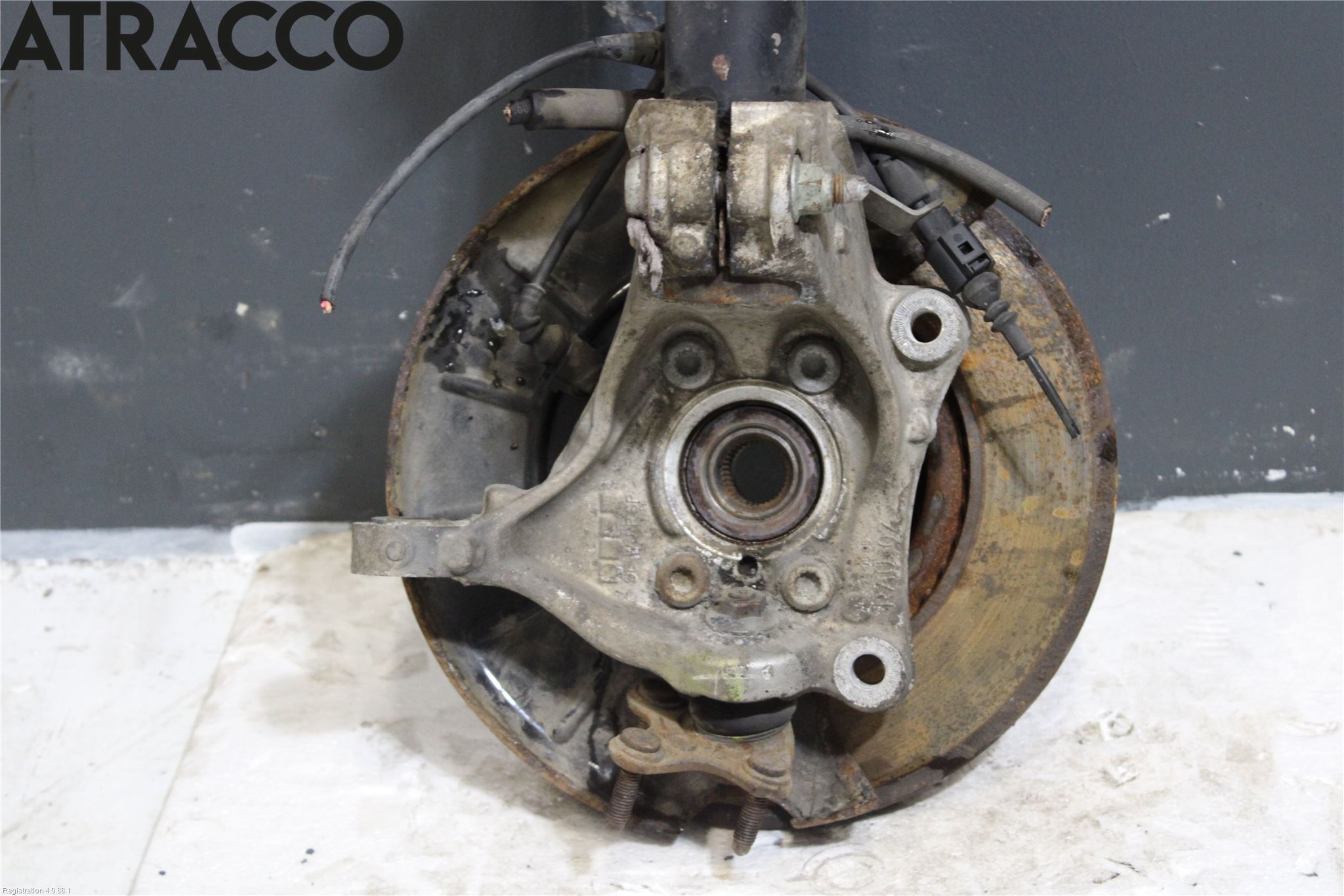 Volkswagen VW PASSAT 11-14 Fjærbein Foran Venstre