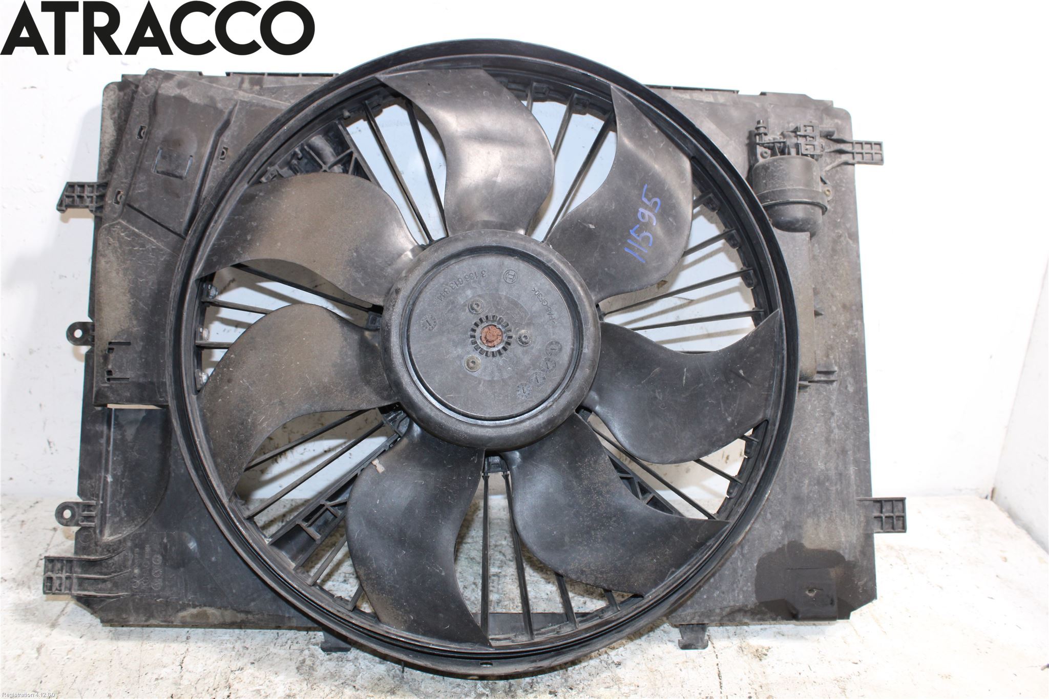 Mercedes-Benz MB E-KLASS (W212) 09-16 Kjølevifte Elektrisk