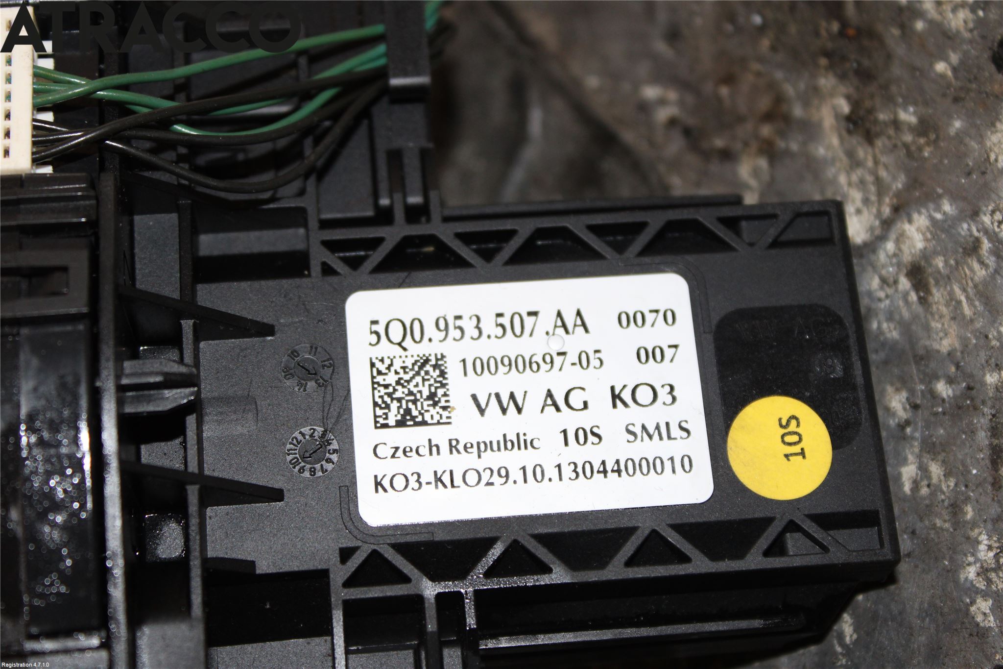 Volkswagen VW GOLF / E-GOLF VII 13-20 Bryter Ratt Kombi H Og V