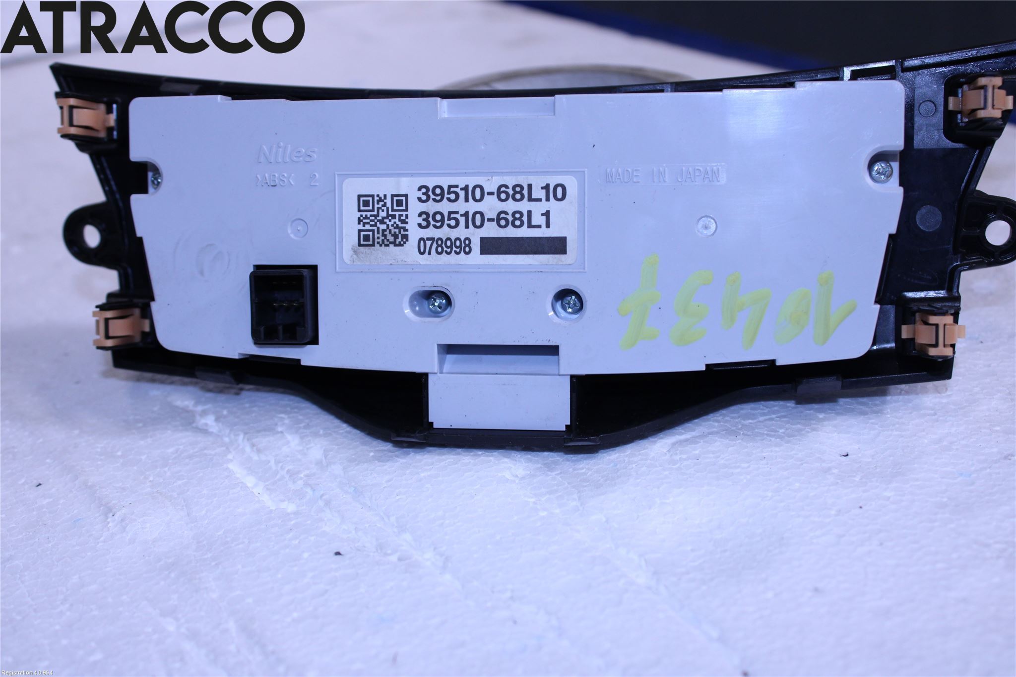 Suzuki SWIFT 11-16 Varme Ac Betjening-Display