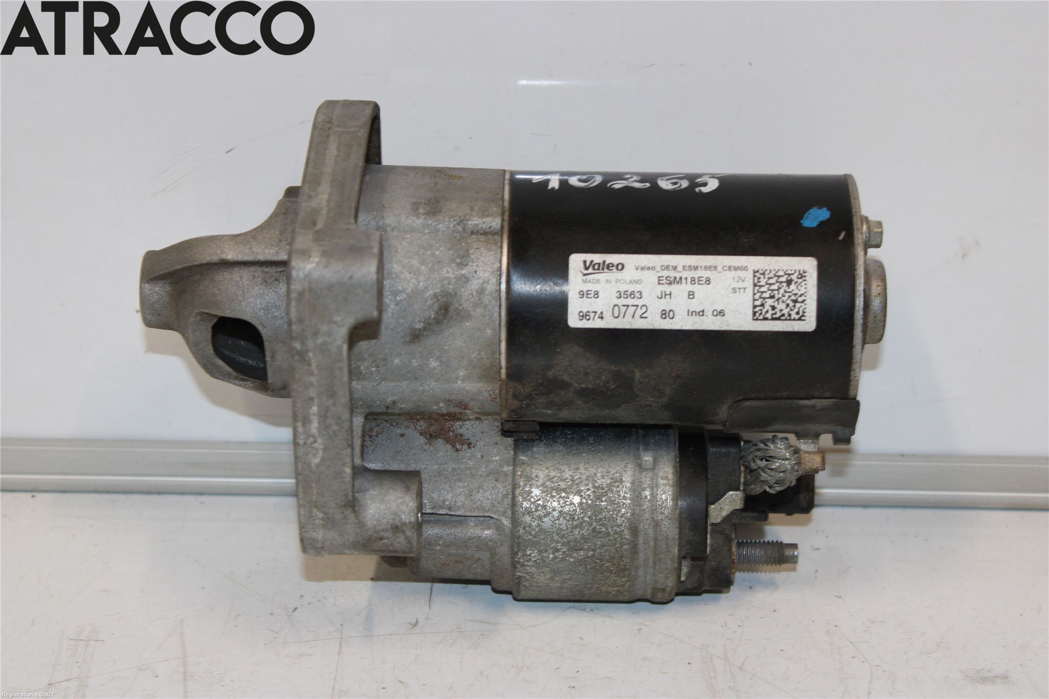 Citroen C4 CACTUS 14-20 Startmotor