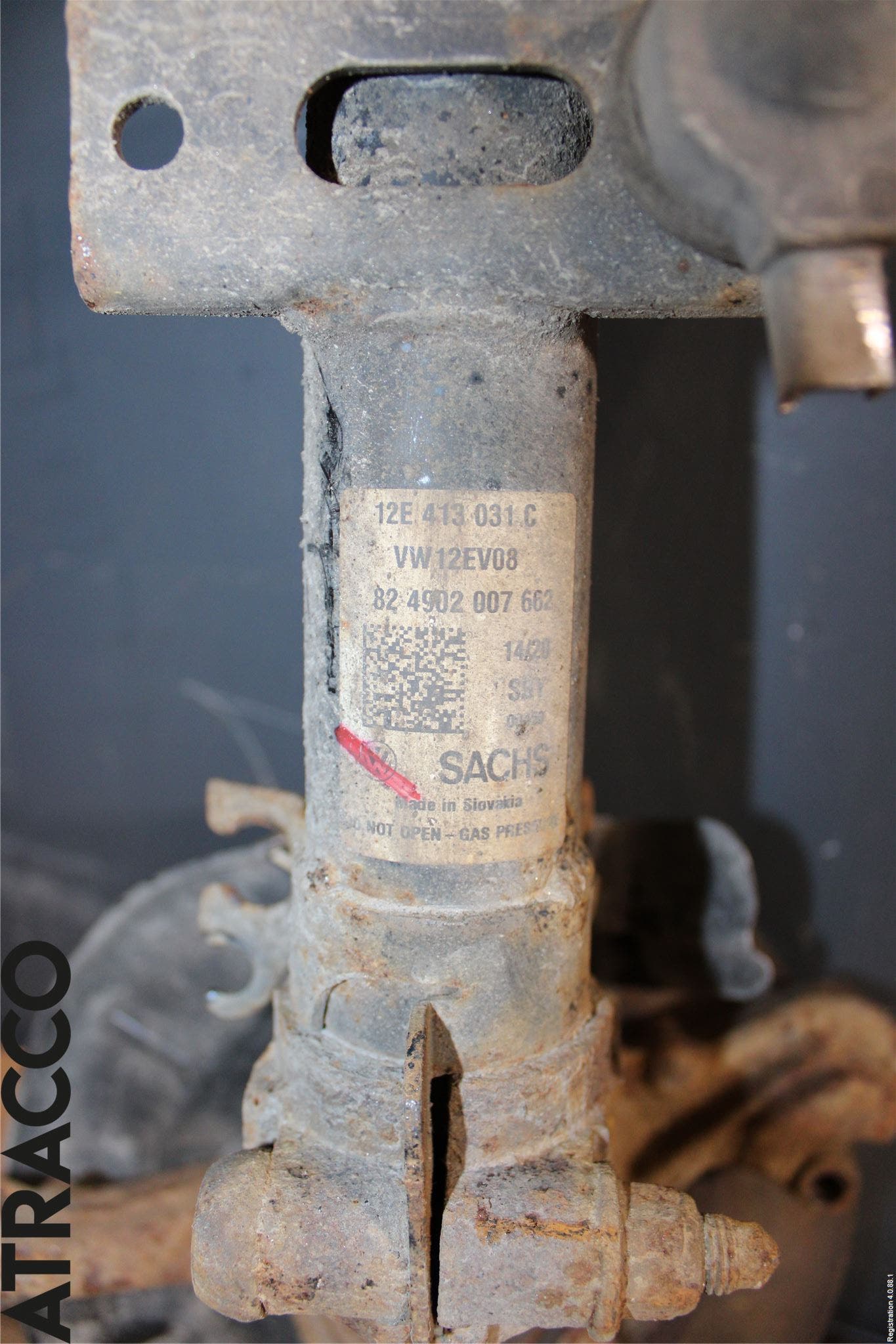 Volkswagen VW UP! / E-UP! Fjær Foran