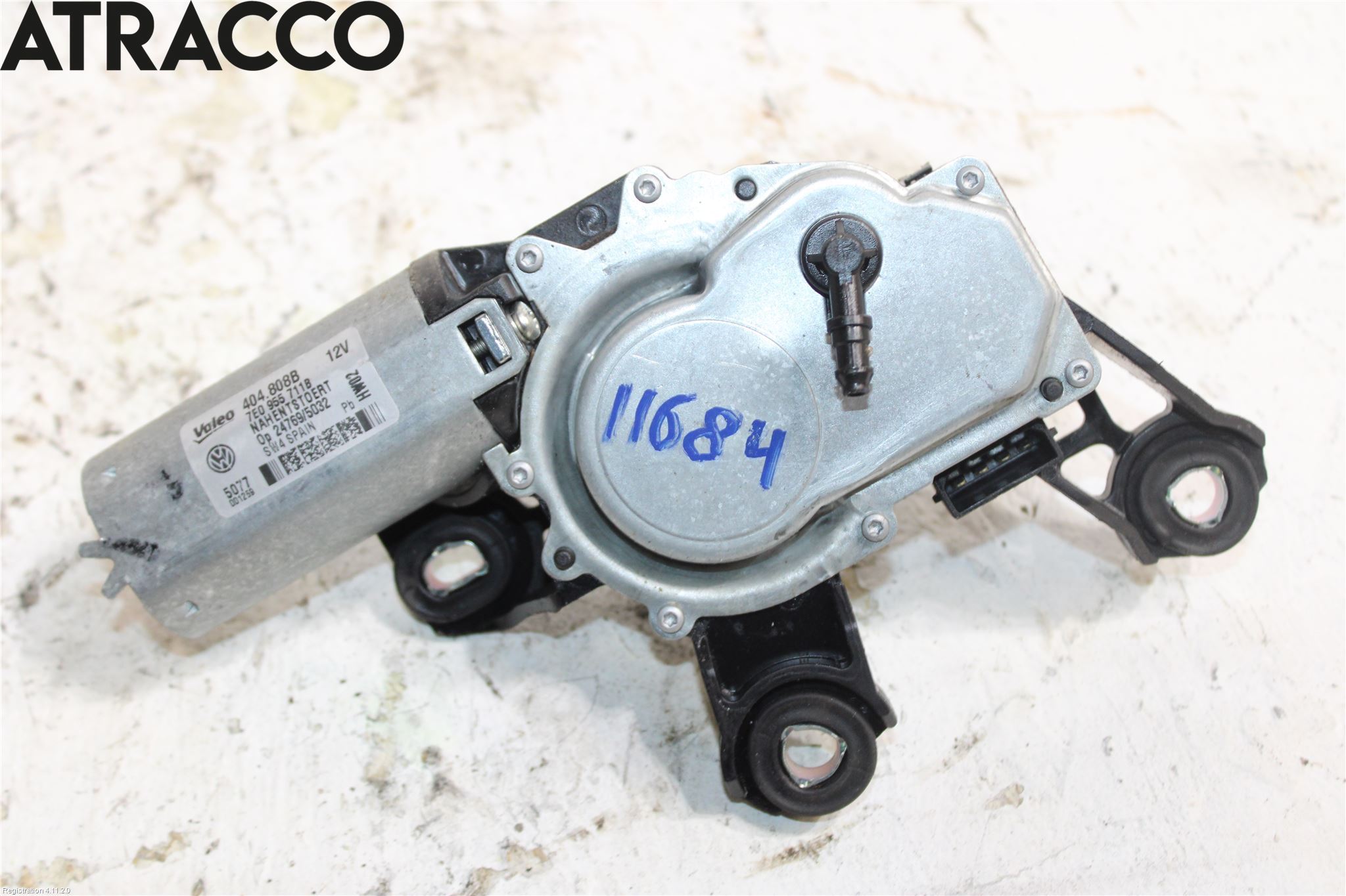 Volkswagen VW TRANSP/CARAVELLE (T6) 16-22 Viskermotor Bakluke