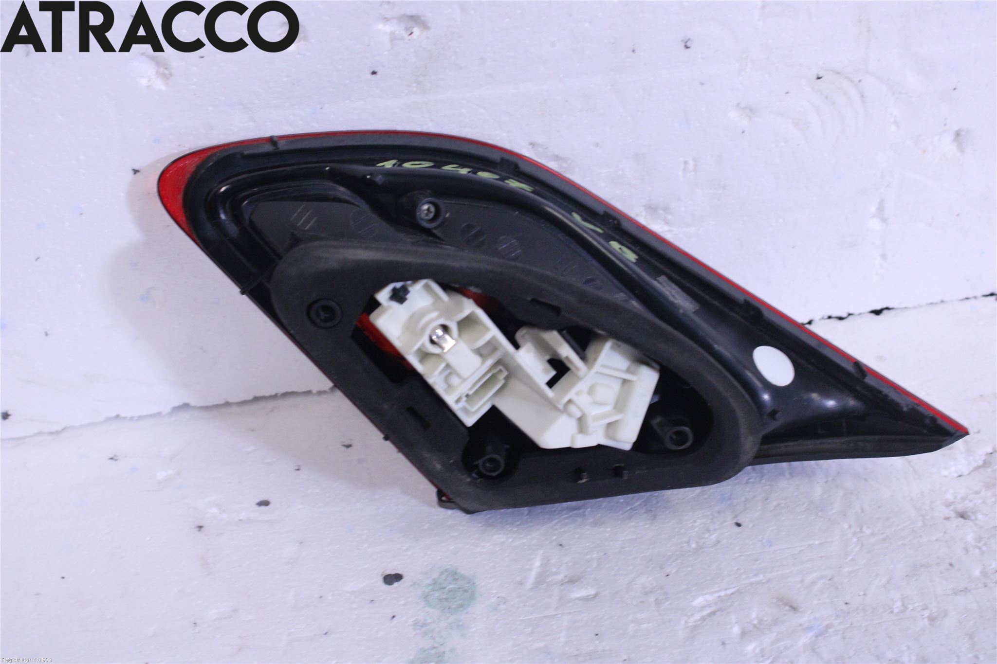 Opel ASTRA J 10-15 Baklykt Venstre  På Luke(Indre