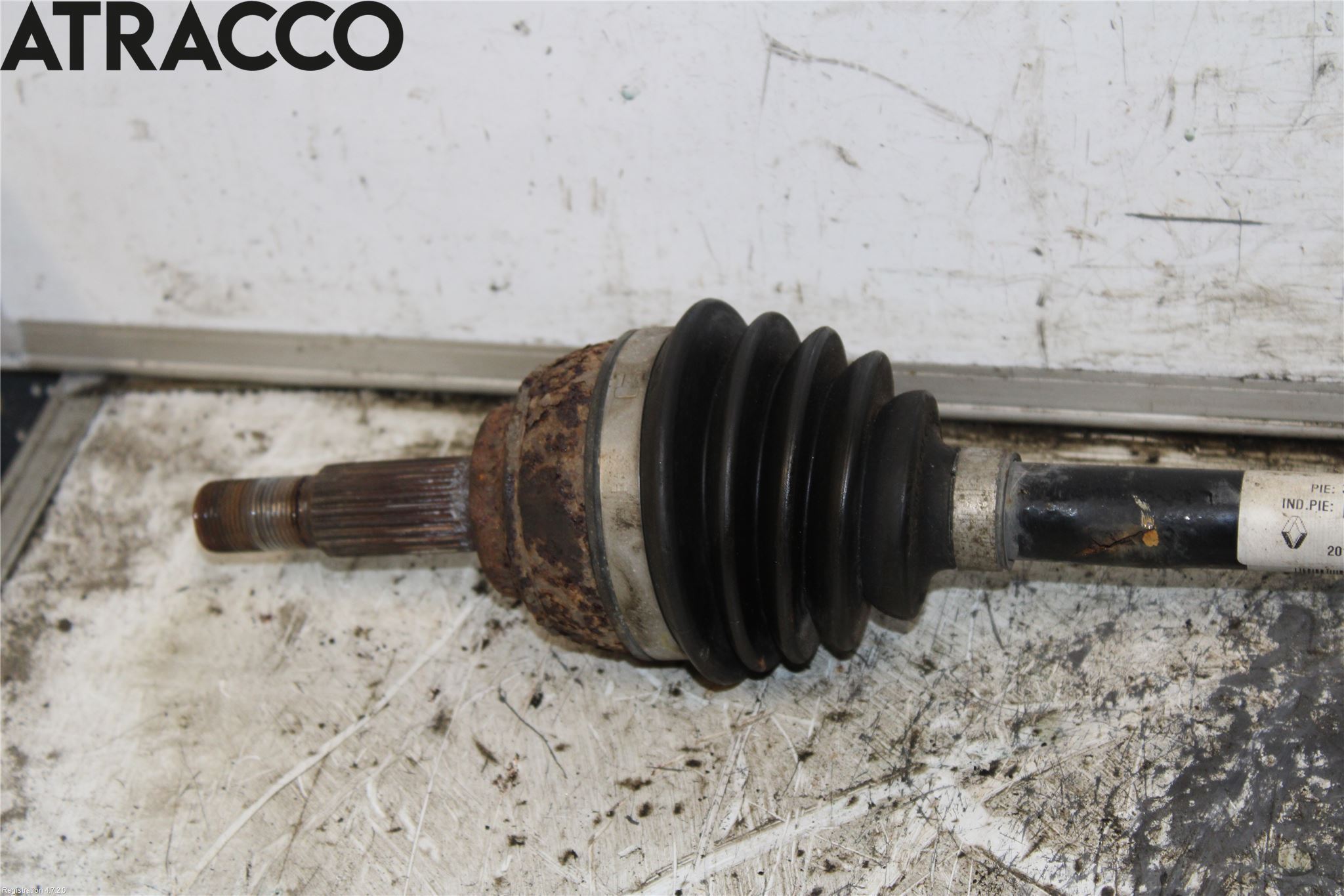 Renault ZOE/E-TECH 13- Drivaksel Foran Kompl Venstre