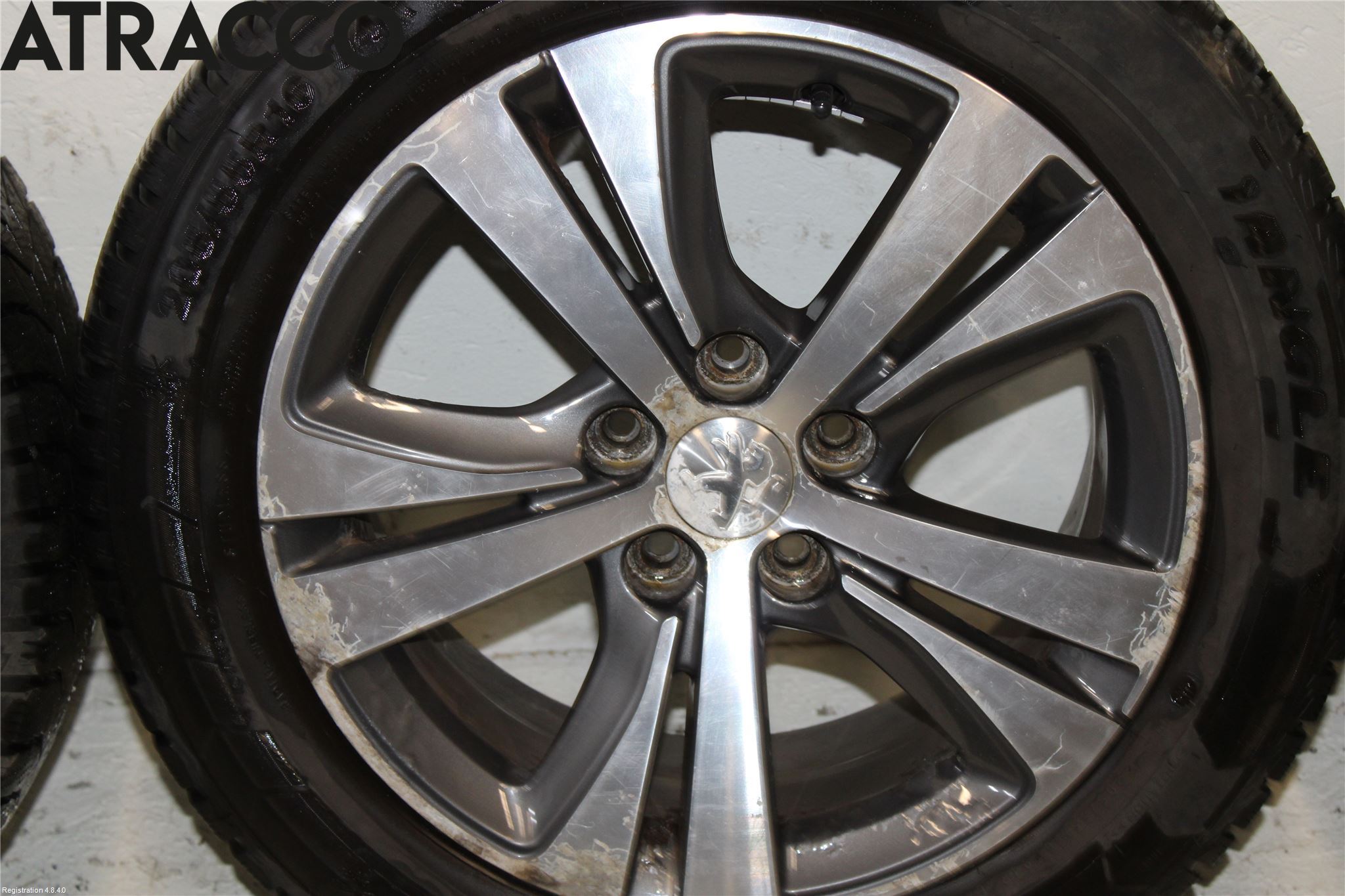 Peugeot 308 14-21 Dekk Vinter På Alu Felg 4Stk