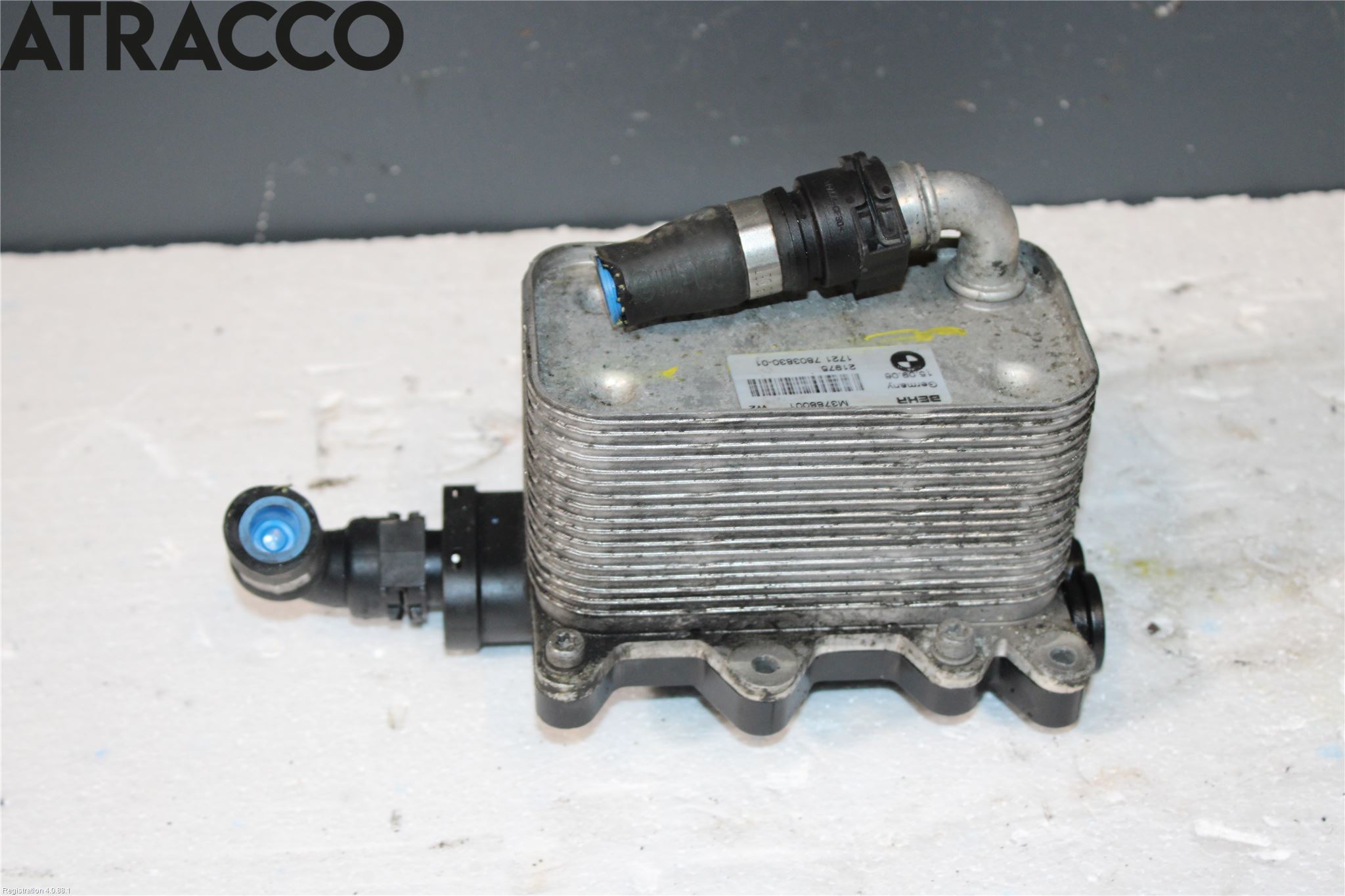BMW 5 E60/61 Sed/Tou 02-10 Radiator Oljekjøler Motor