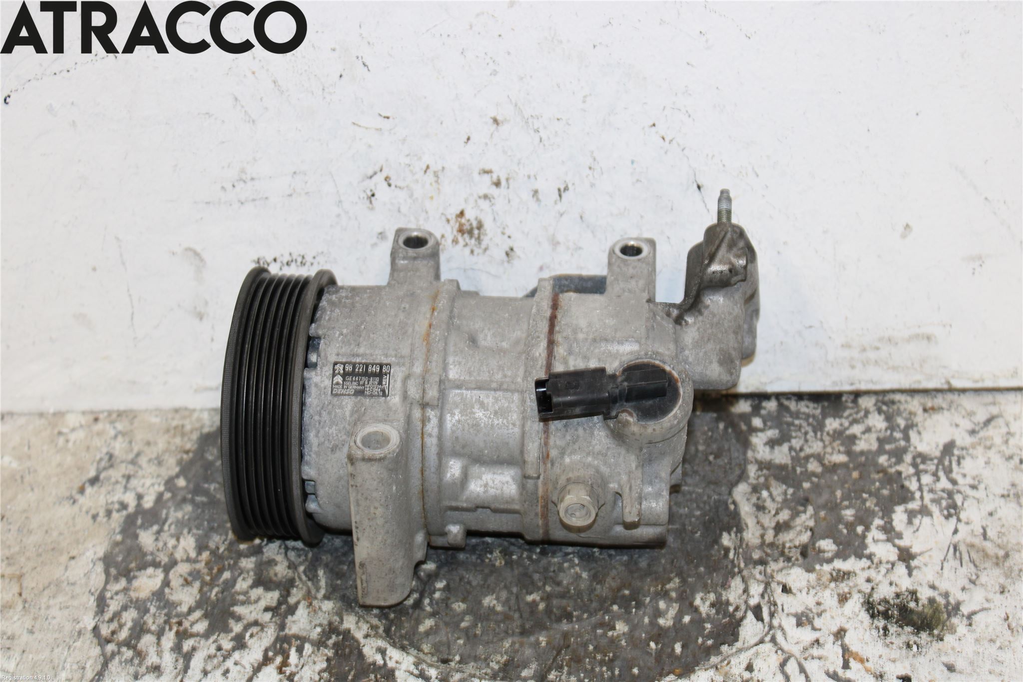 Peugeot 2008 13-20 Varme Ac Kompressor