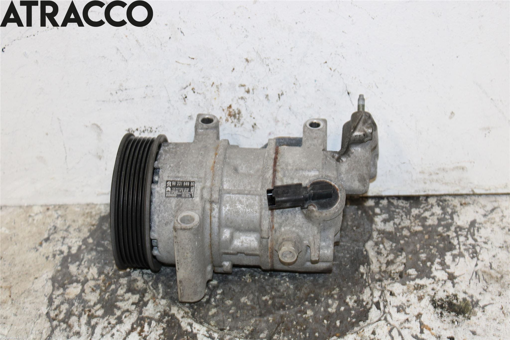 Peugeot 2008 13-20 Varme Ac Kompressor