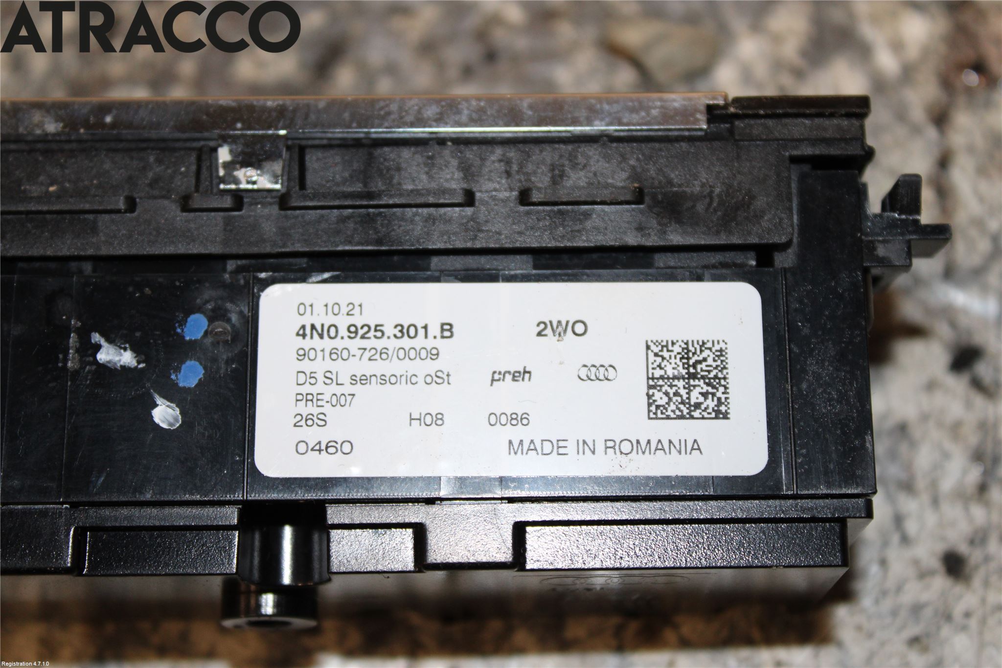 Audi E-TRON, S GE 19- Bryter Varsel (Nødblink)