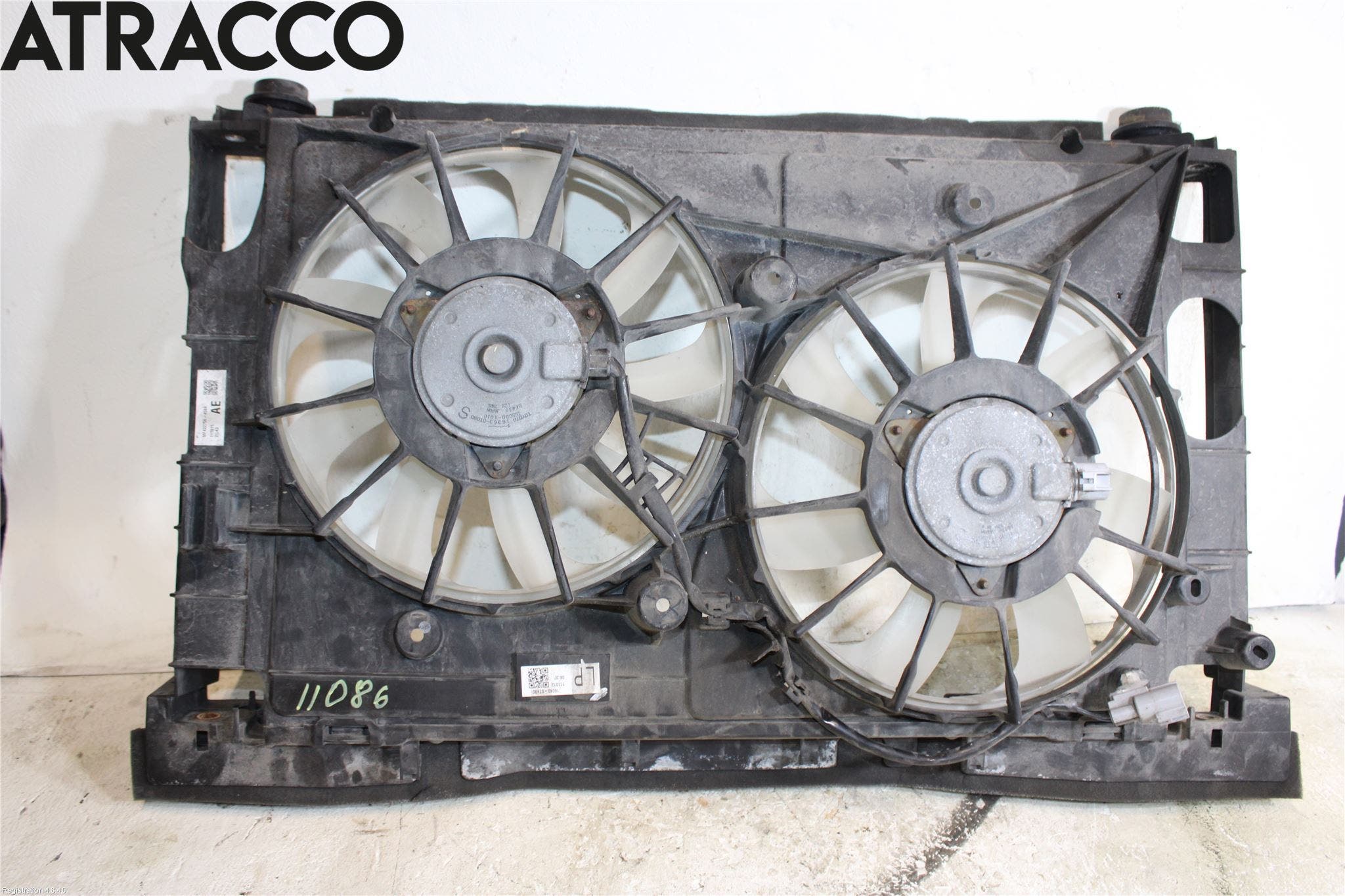 Toyota AURIS 10-12 Kjølevifte Elektrisk