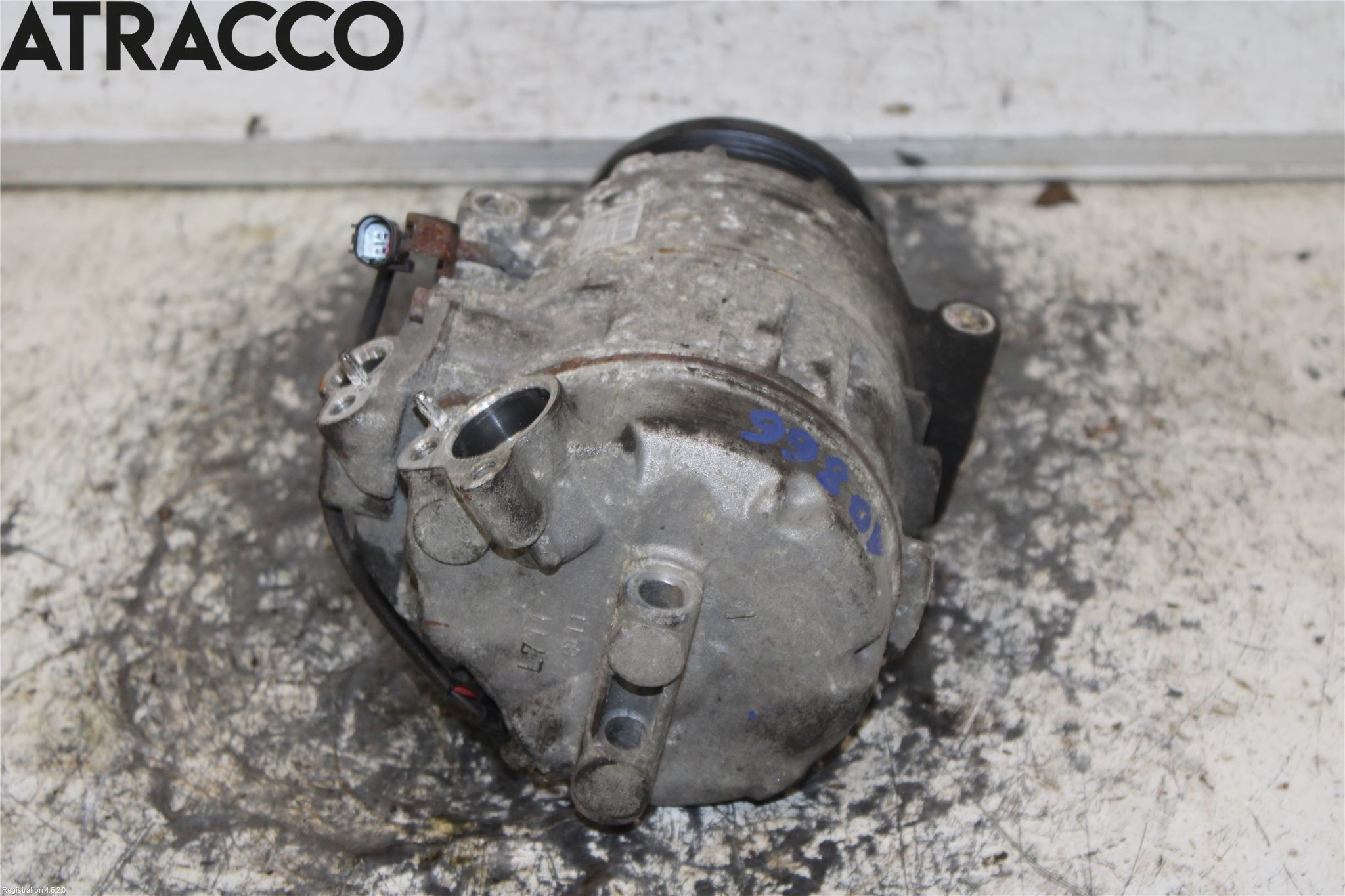 BMW 5 E60/61 Sed/Tou 02-10 Varme Ac Kompressor