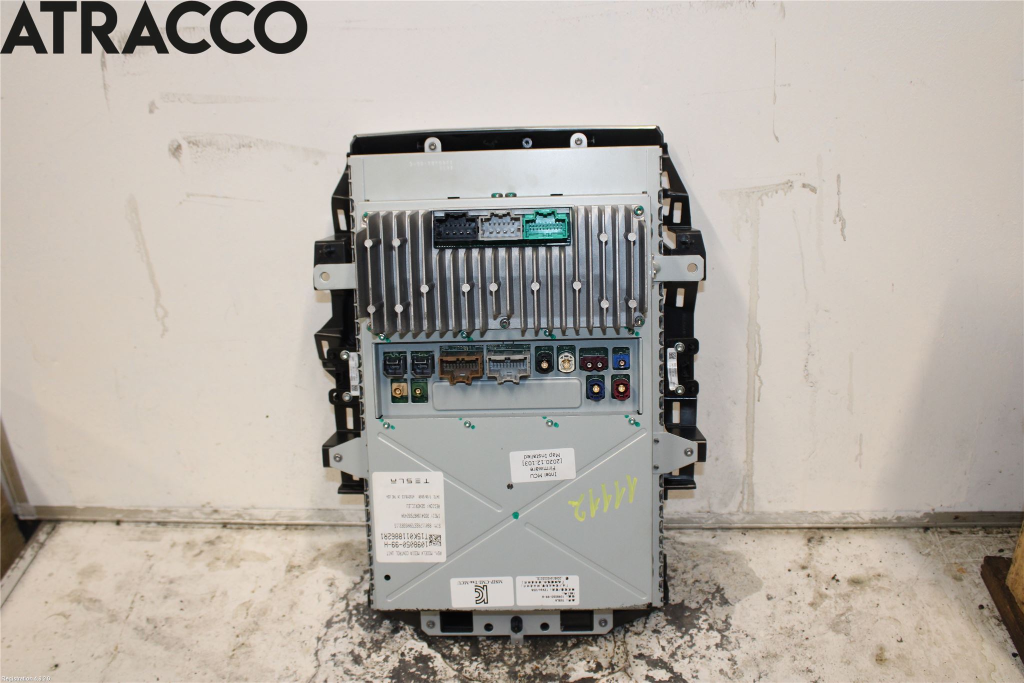 Tesla MODEL S 13- Multifunktionsdisplay