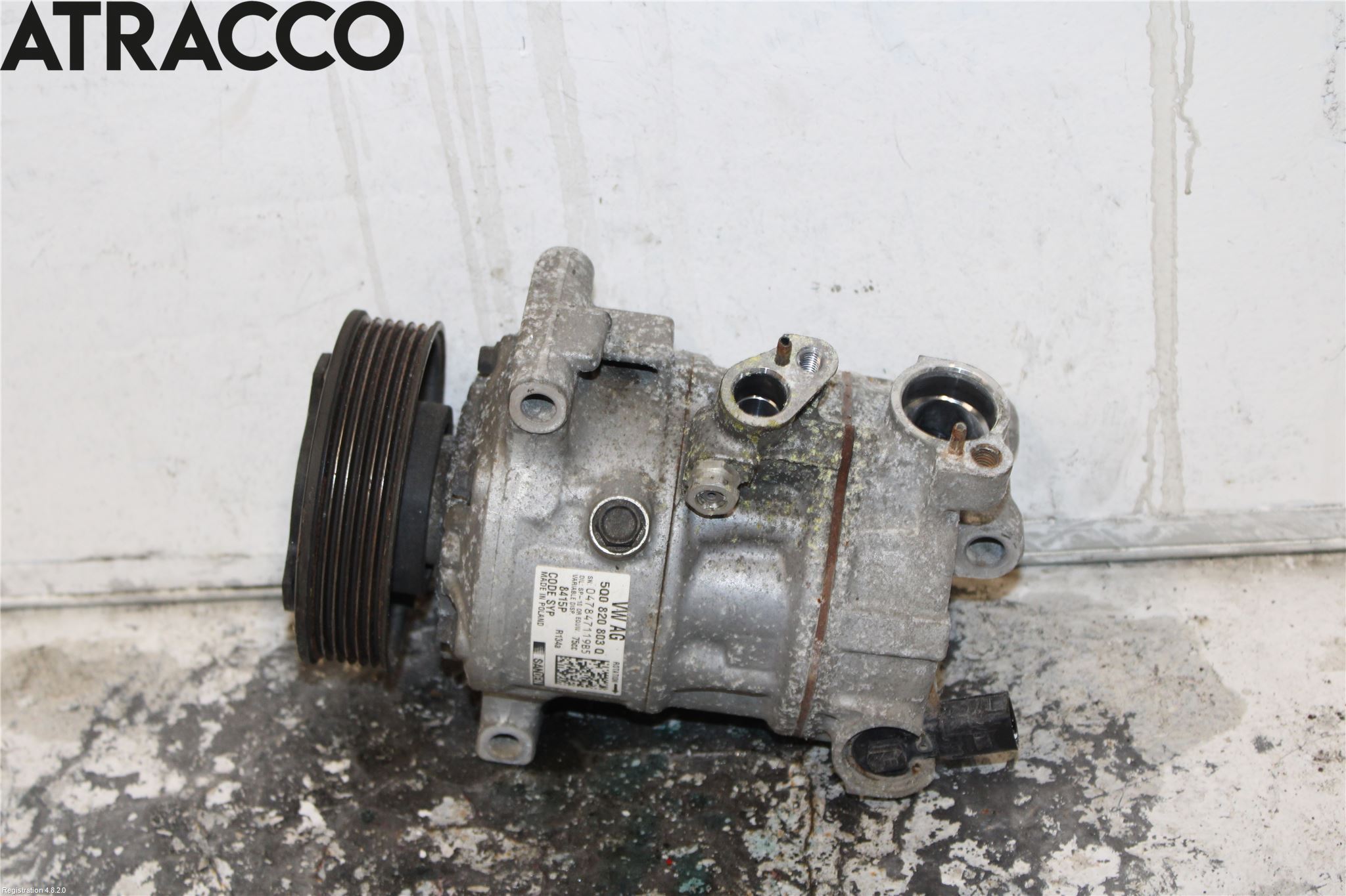 Volkswagen VW CADDY 16-20 Varme Ac Kompressor
