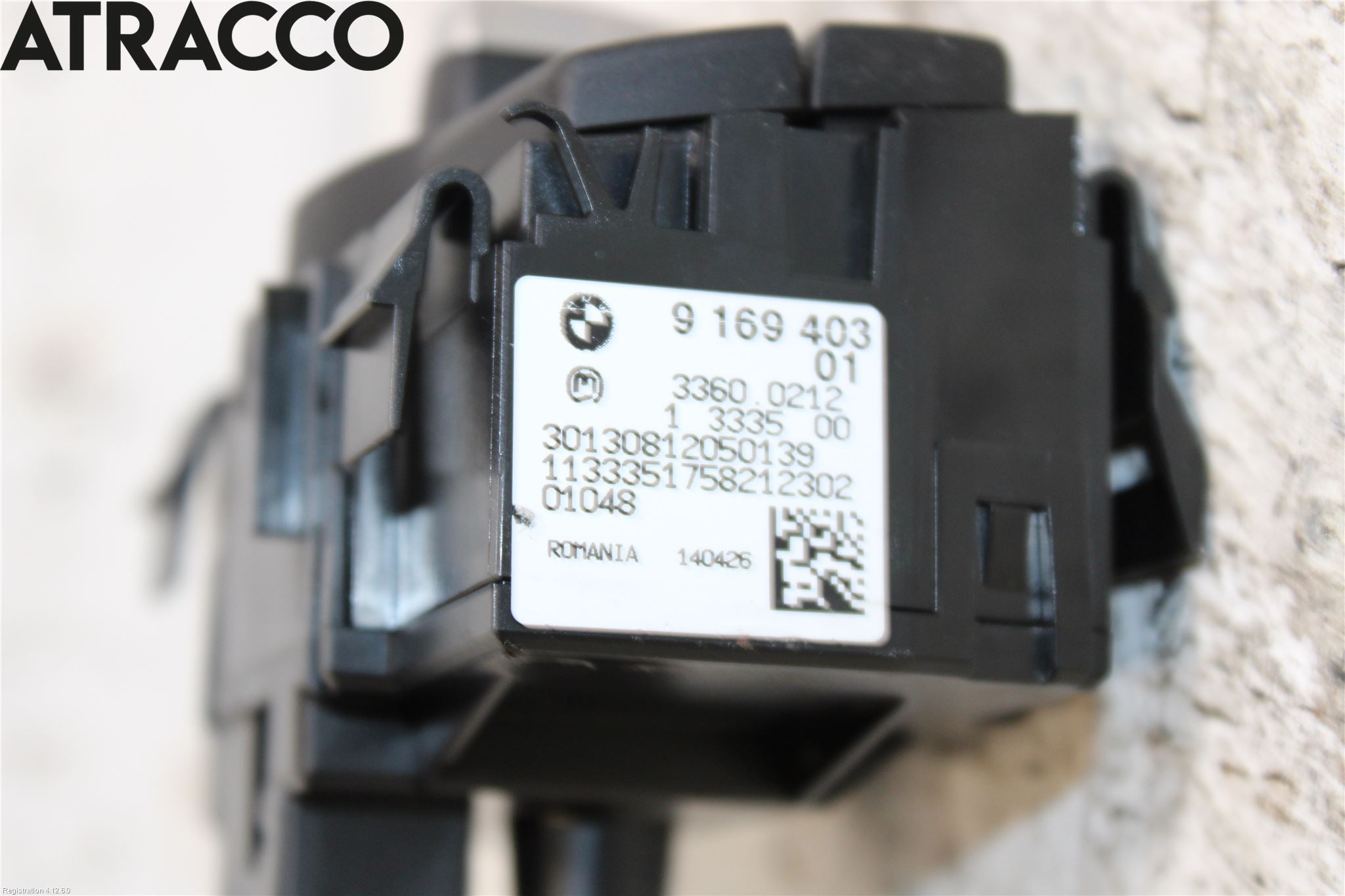 BMW X1 E84 10-15 Bryter Dashbord Lys Dimming