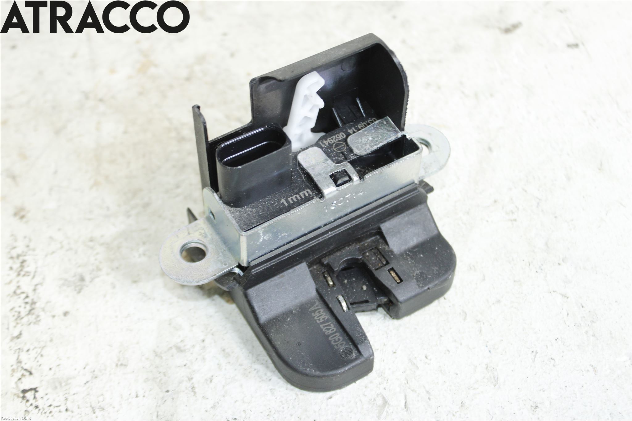 Volkswagen VW GOLF / E-GOLF VII 13-20 Bakluke-Lokk Låsekasse