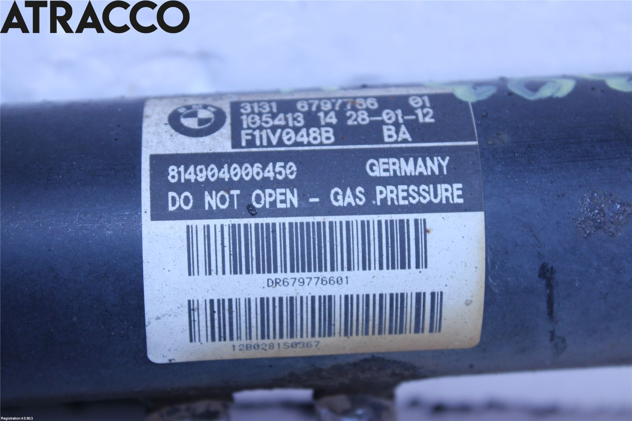 BMW 5 F10/F11/F18 09-17 Fjærbein Foran Høyre