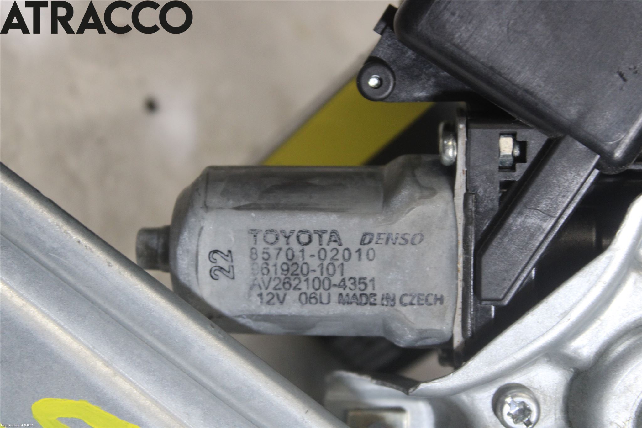 Toyota AURIS 13-19 Vindusheis El Komp