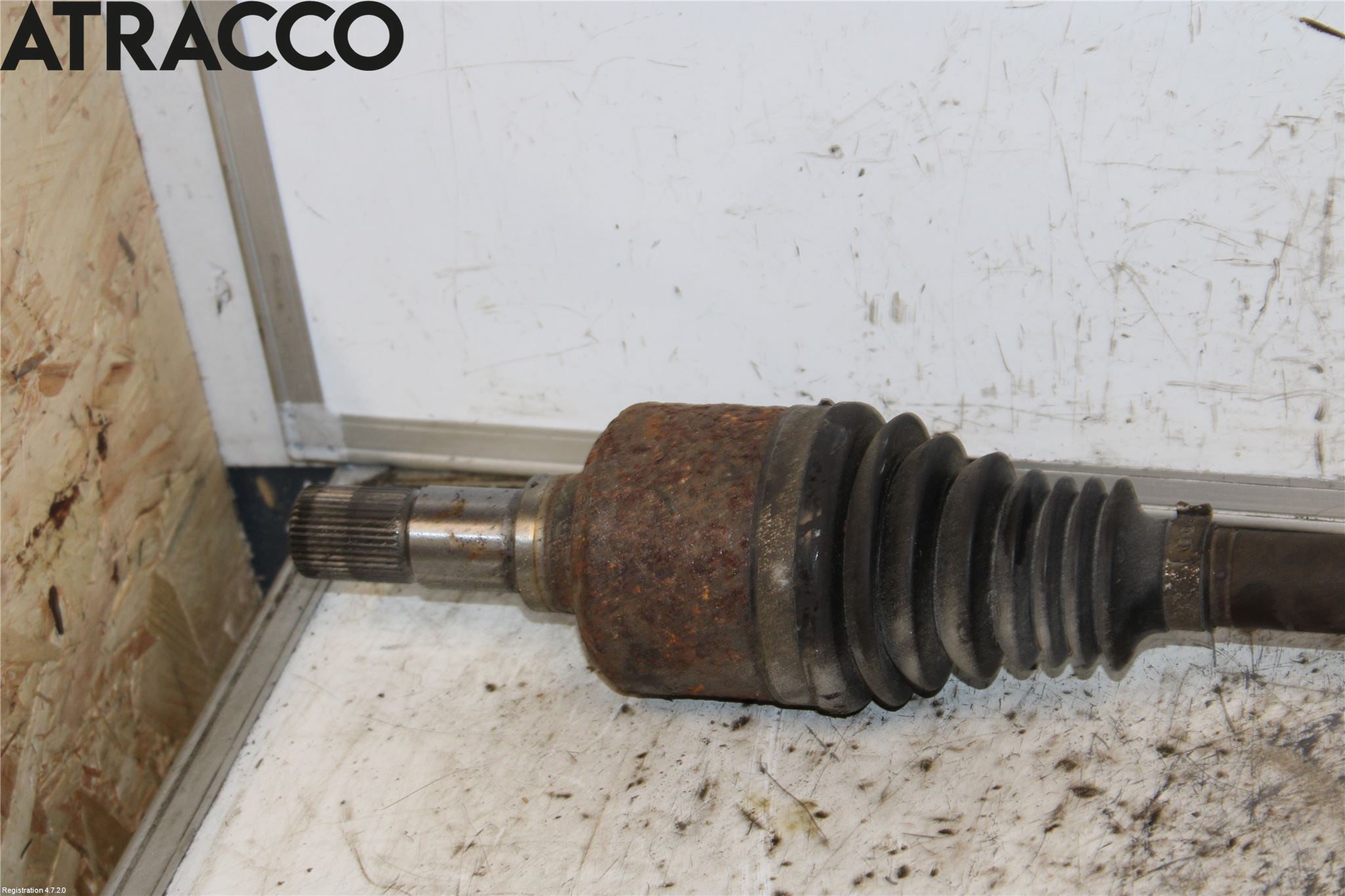 Citroen JUMPY 07-16 Drivaksel Bak Kompl Høyre