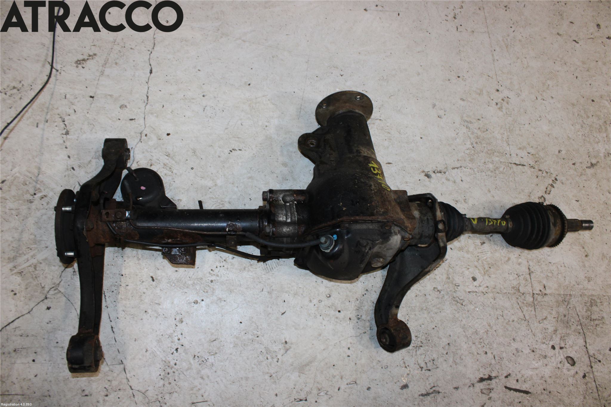 Mitsubishi PAJERO 06-15 Bakaksel Kardang Bak -Diff