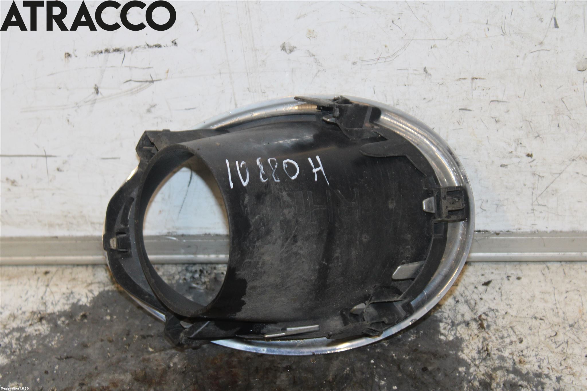 Nissan QASHQAI 14-17 Frontlykt Kurve-Tåkelys Ramme