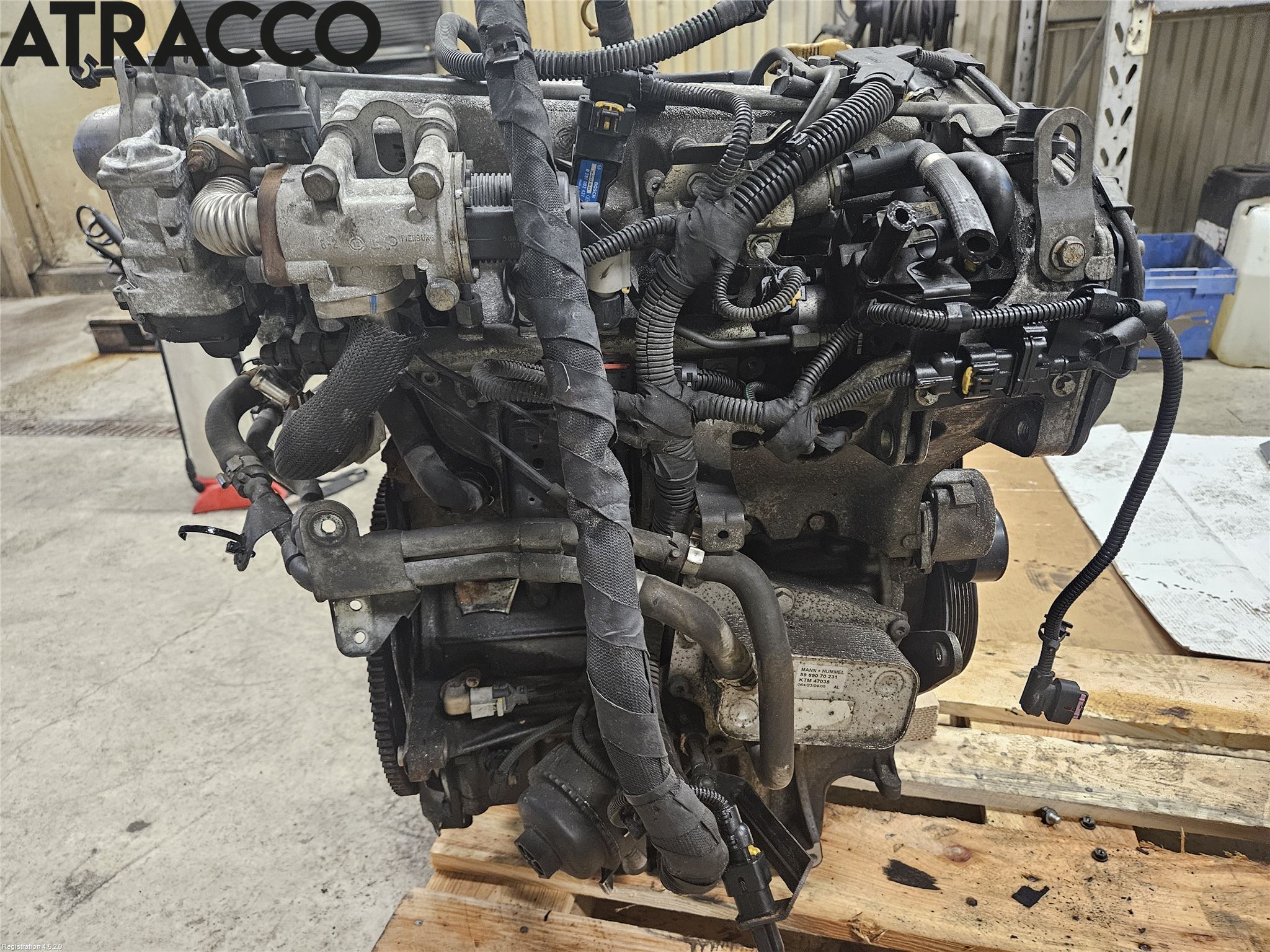 Opel ZAFIRA B 06-14 Motor Diesel