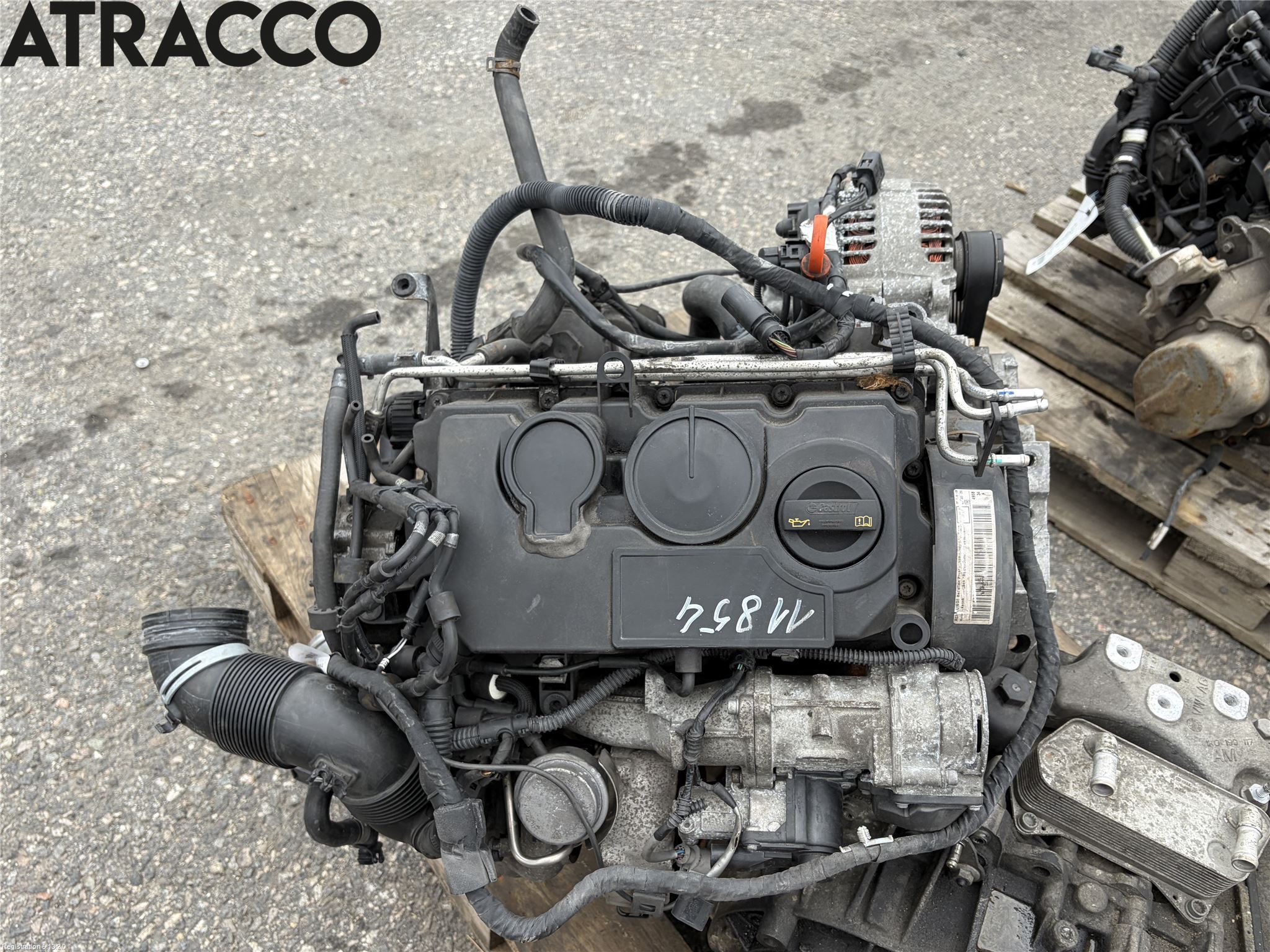 Volkswagen VW TOURAN 03-10 Motor Diesel