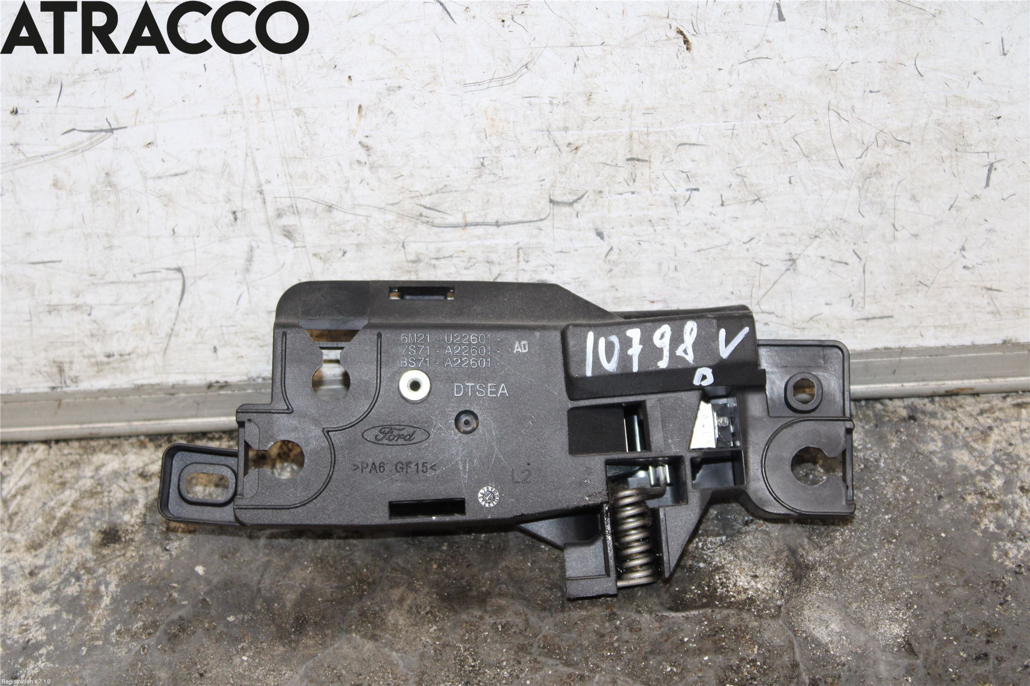 Ford S-MAX 06-15 Innr Dørhandtak V Indre