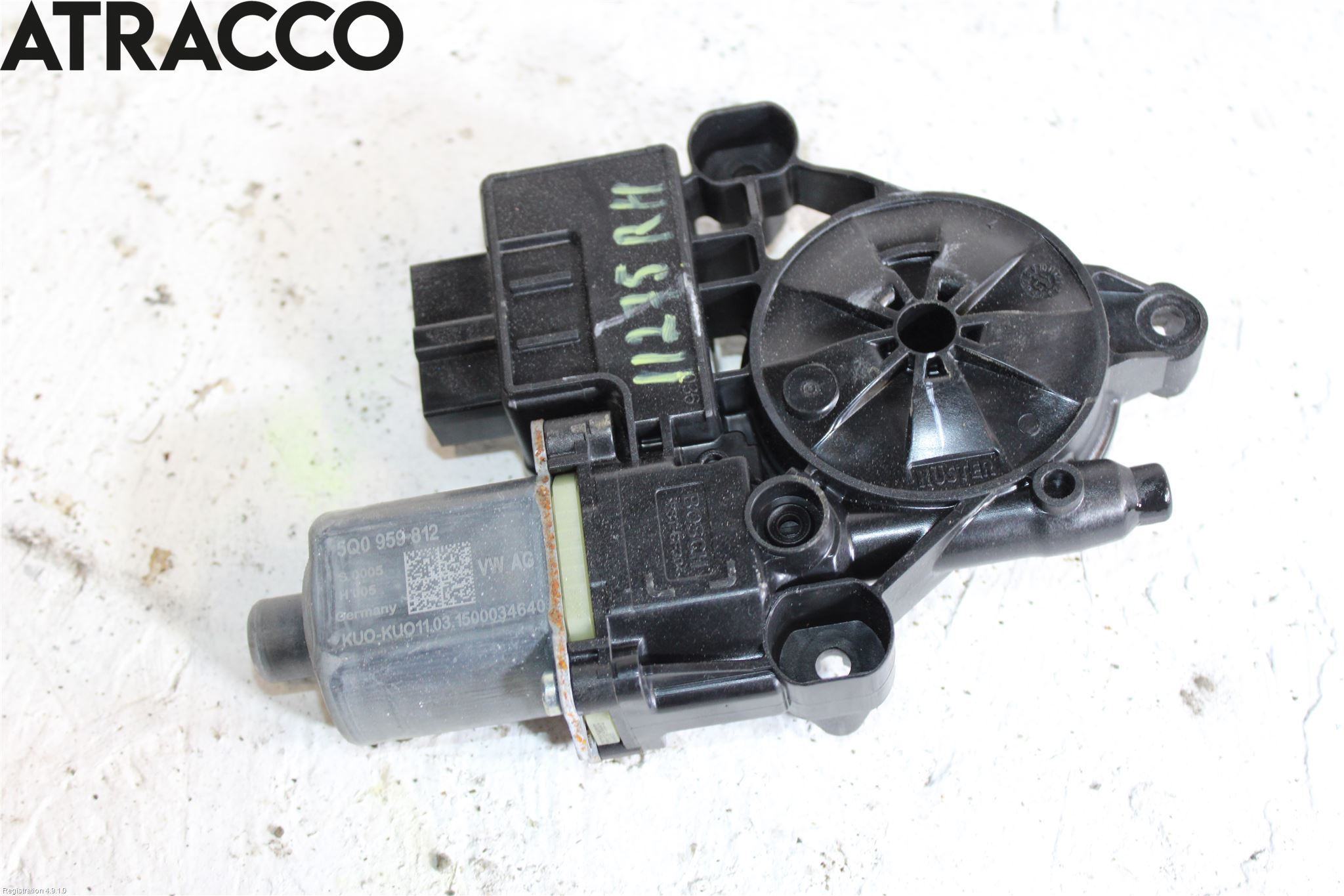 Volkswagen VW GOLF / E-GOLF VII 13-20 Vindusheismotor