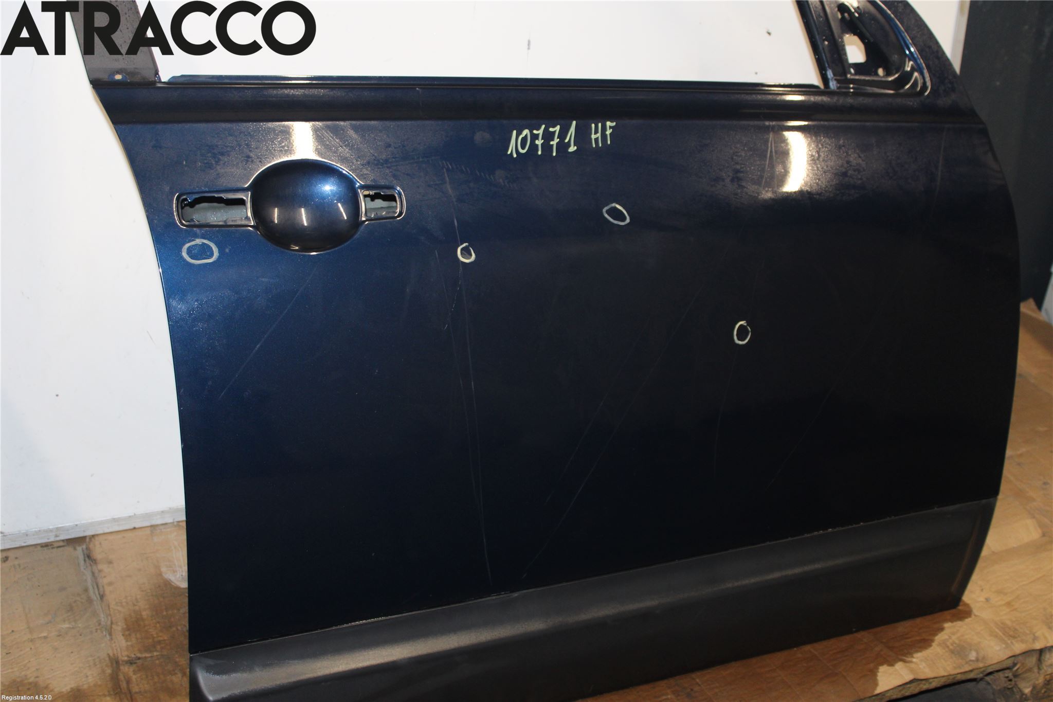 Nissan QASHQAI+2  08-10 Dør 4D Foran Høyre