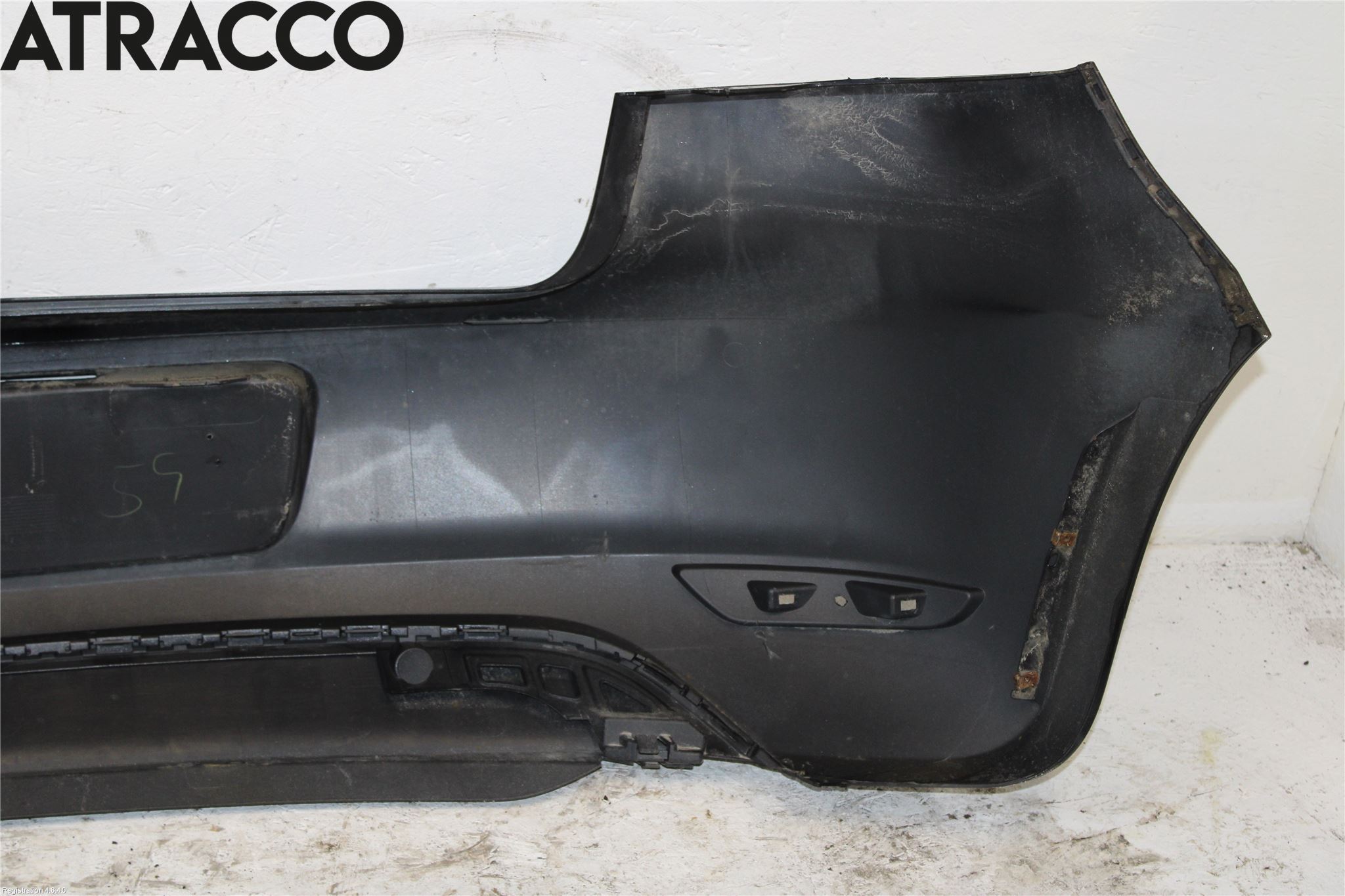 Volkswagen VW GOLF VI 09-13 Støtfanger Bak