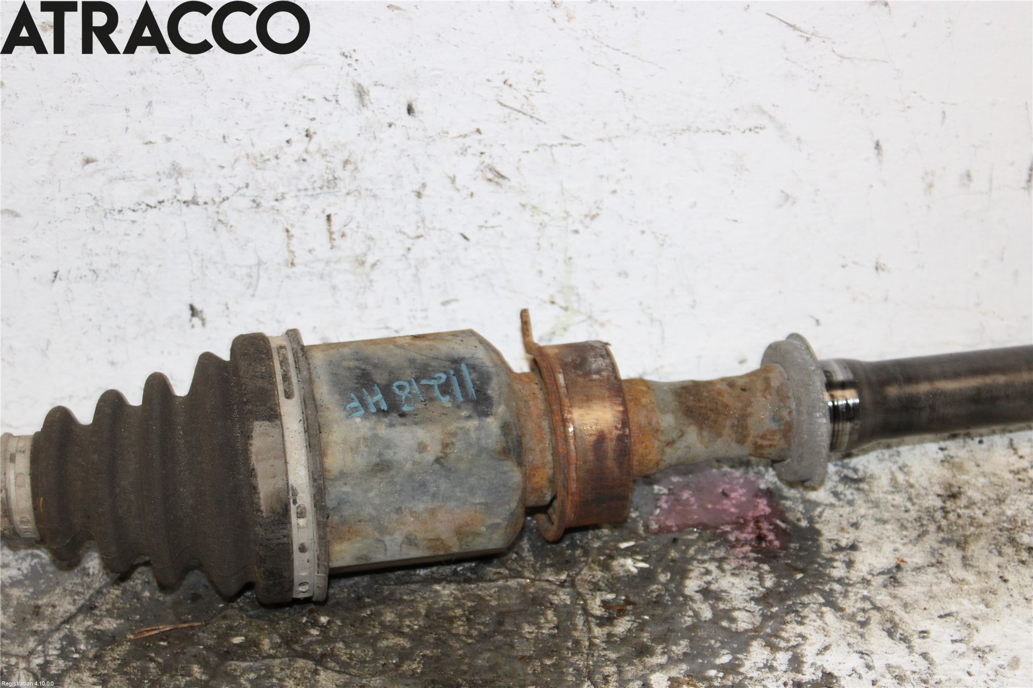 Toyota RAV 4 06-12 Drivaksel Foran Kompl Høyre